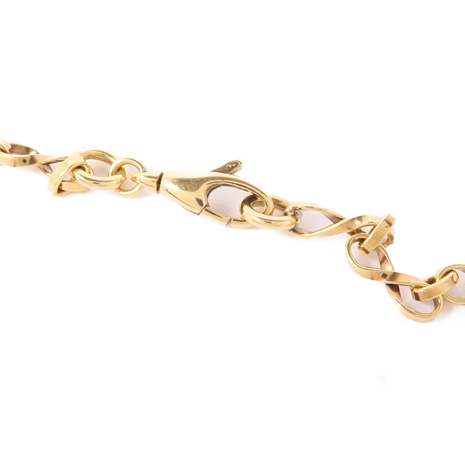 GUCCI 18K黃金Interlocking Necklace項鍊