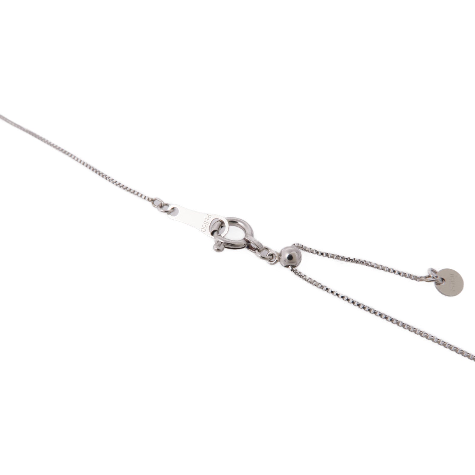JEWELRY 鉑金Sapphire Diamond Necklace粉紅藍寶石/鑽石項鍊