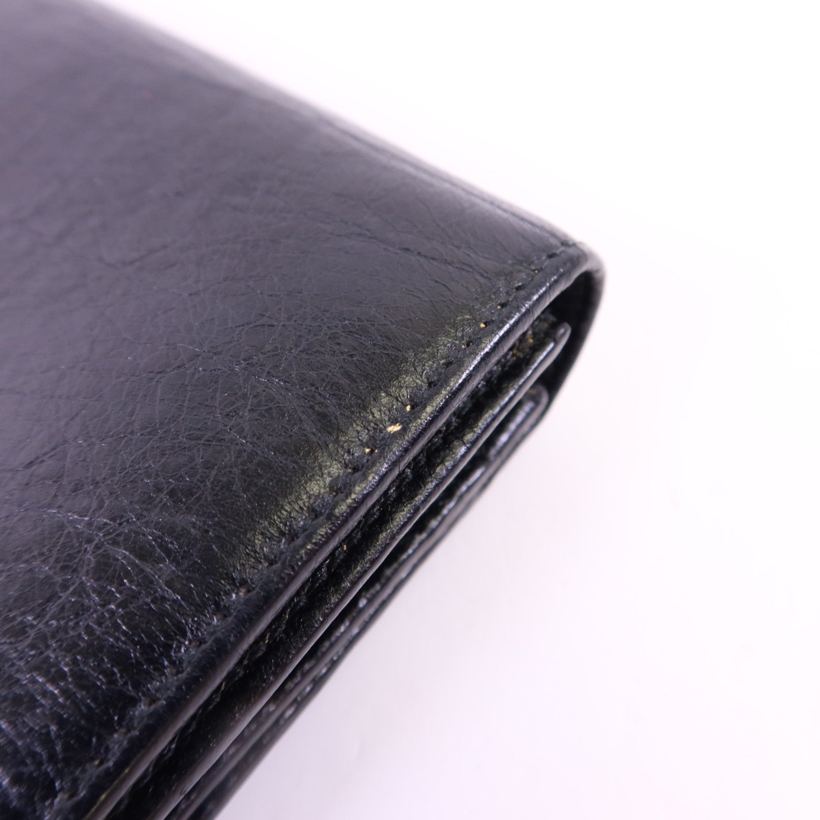 BALENCIAGA 牛皮皮革Long Wallet銀扣長錢包