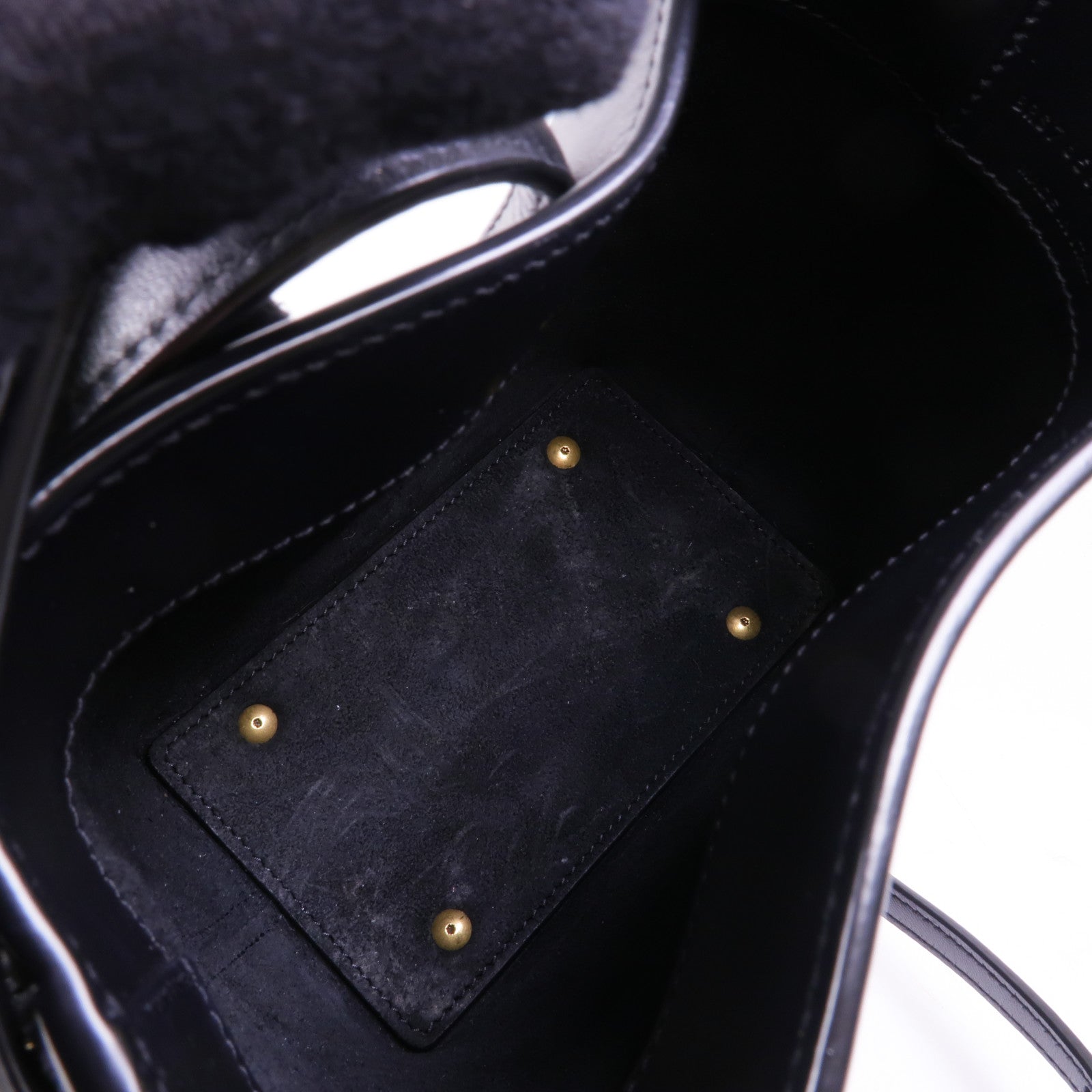 SAINT LAURENT 羊皮皮革LE 37 Mini Bucket Bag金扣手挽肩背兩用袋