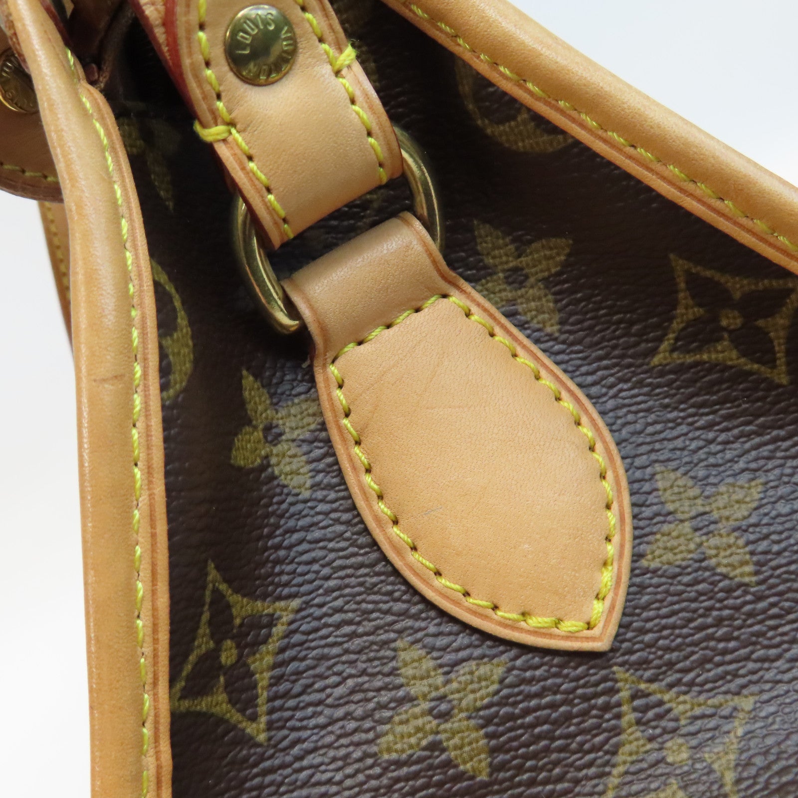 LOUIS VUITTON Monogram Popincourt金扣肩背袋啡色