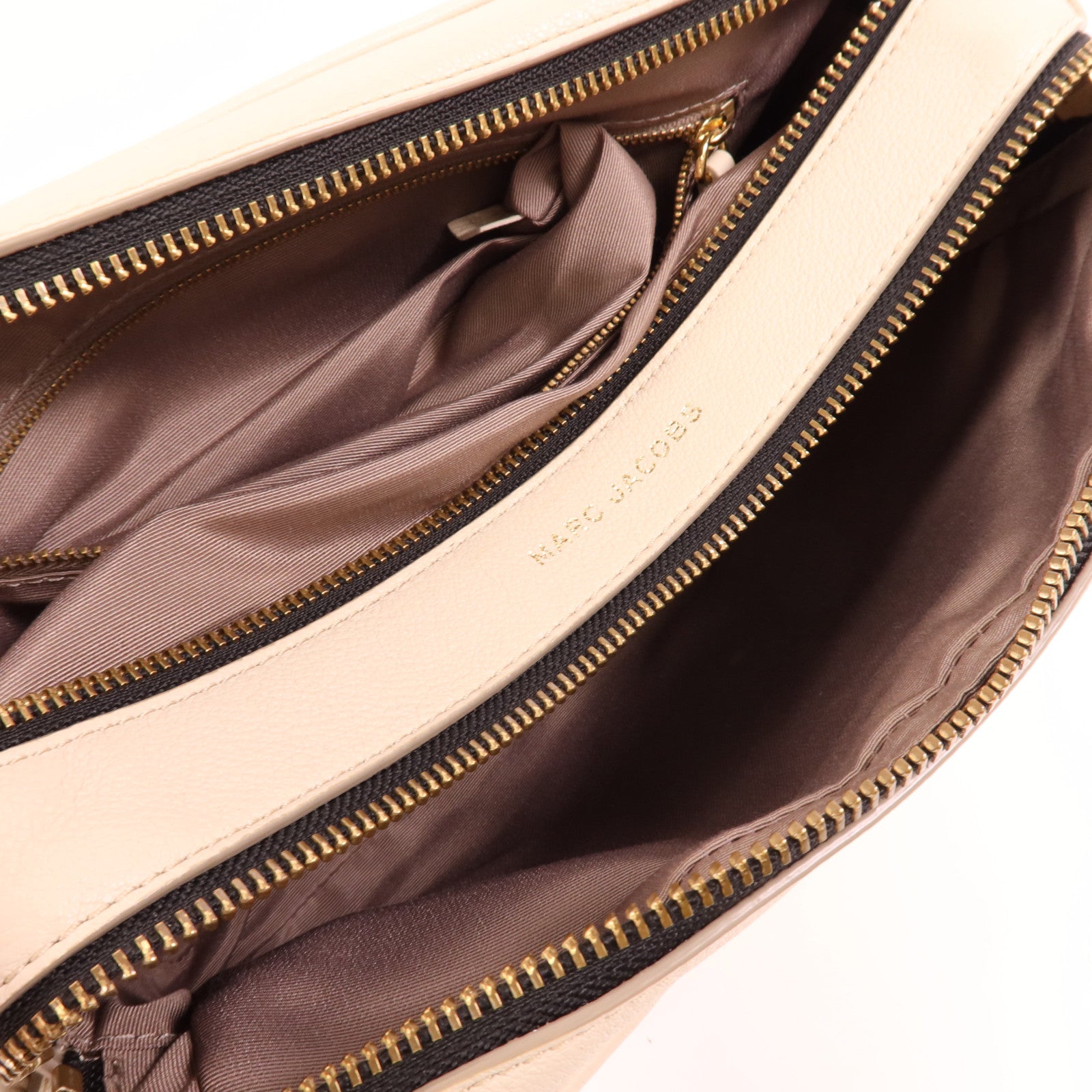 MARC JACOBS 牛皮皮革Shoulder Bag金扣肩背袋