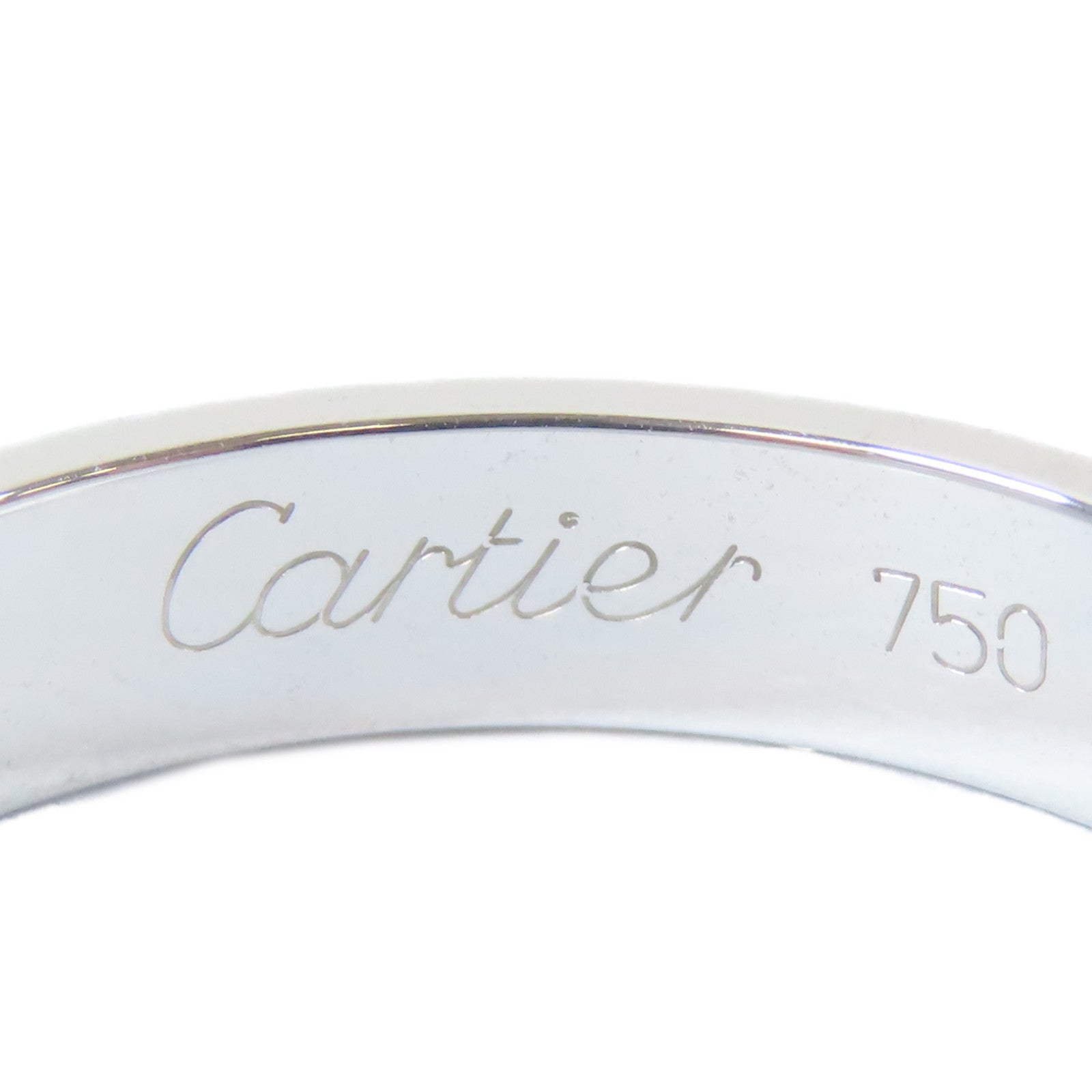 CARTIER 【激減優惠】18K白金Love Ring戒指Cartier#57/US#8