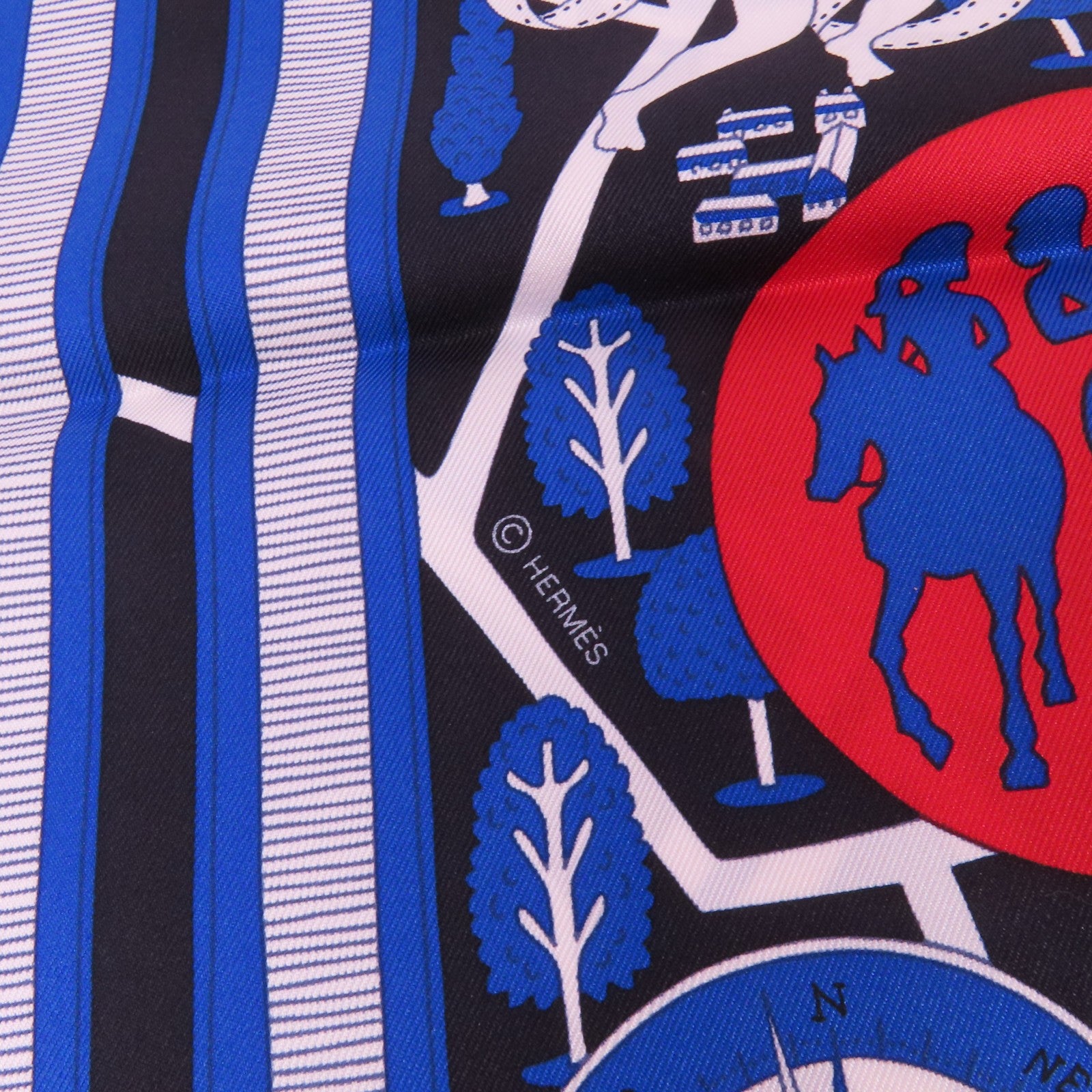 HERMES 絲質Scarf 90x90絲巾