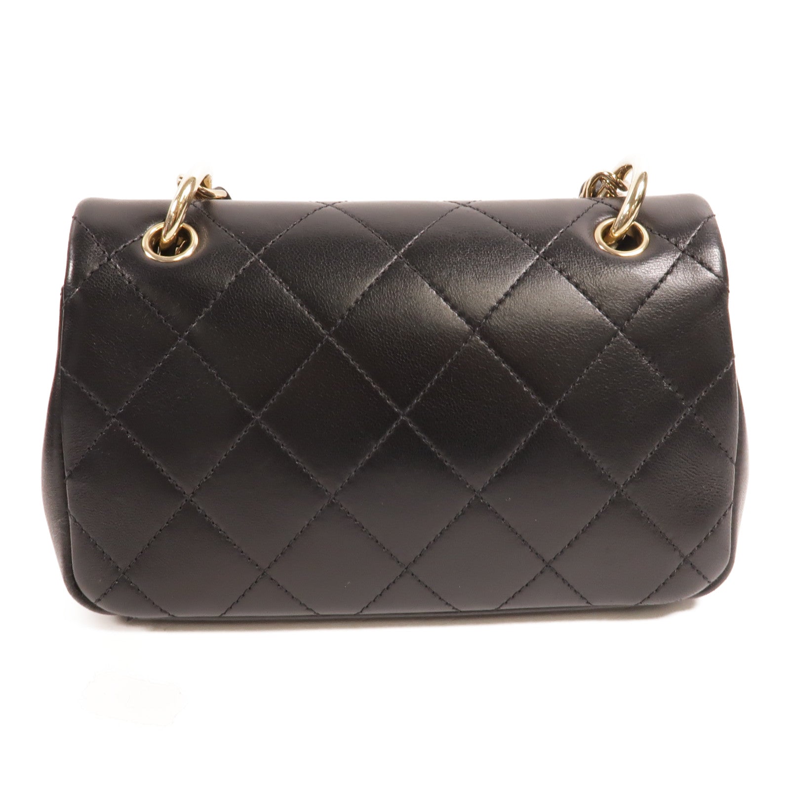 CHANEL 羊皮皮革Woven Logo Flap肩背袋
