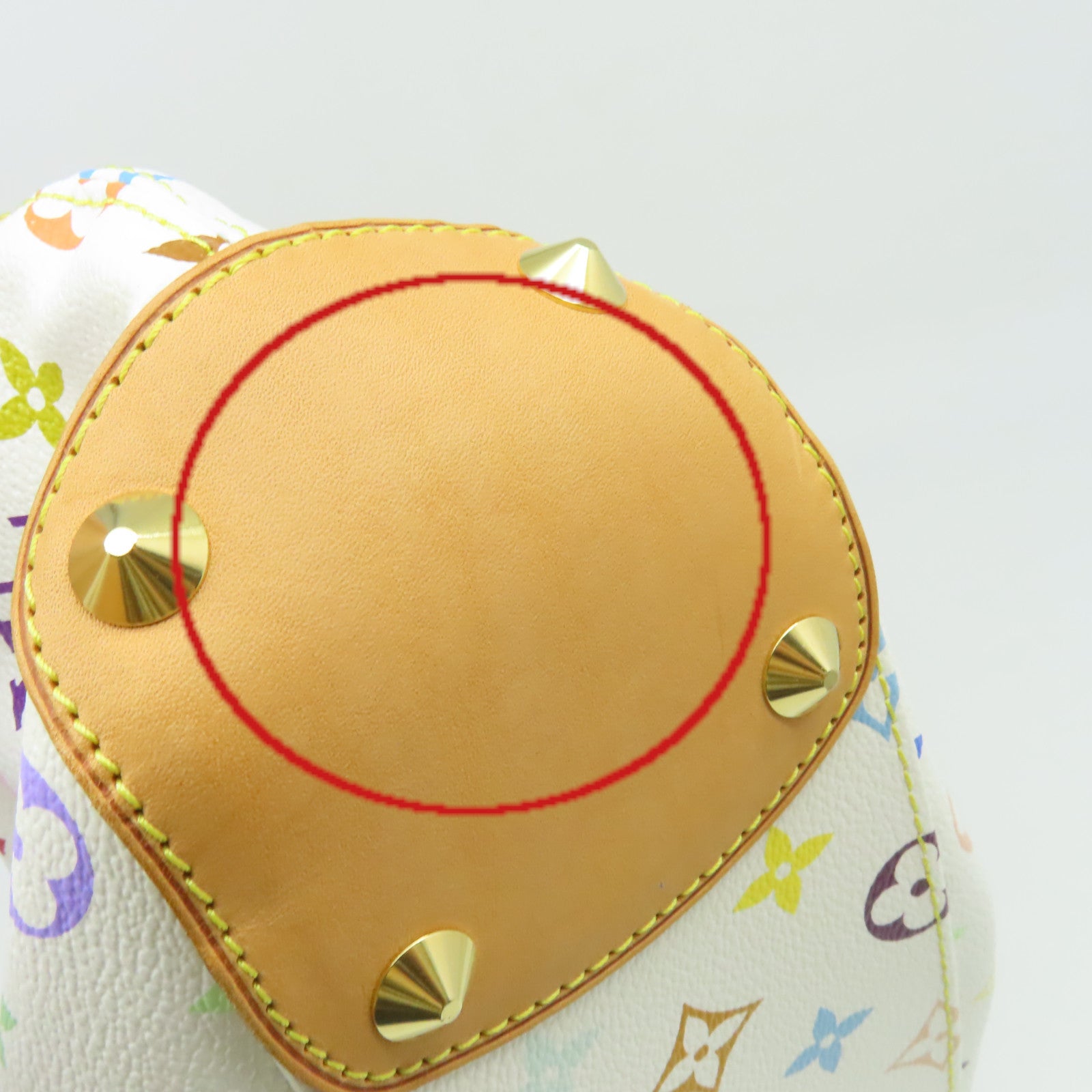 LOUIS VUITTON Monogram Multicolore Judy PM 2way Shoulder Bag金扣手挽肩背兩用袋白色/啡色