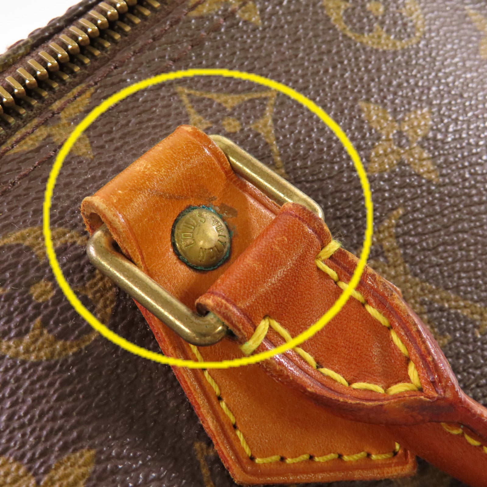 LOUIS VUITTON 【激減優惠】Monogram Speedy 30 Hand Bag金扣手挽袋啡色