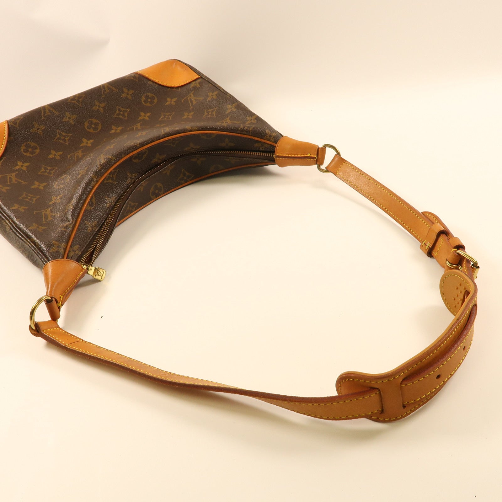 LOUIS VUITTON Monogram Boulogne肩背袋啡色