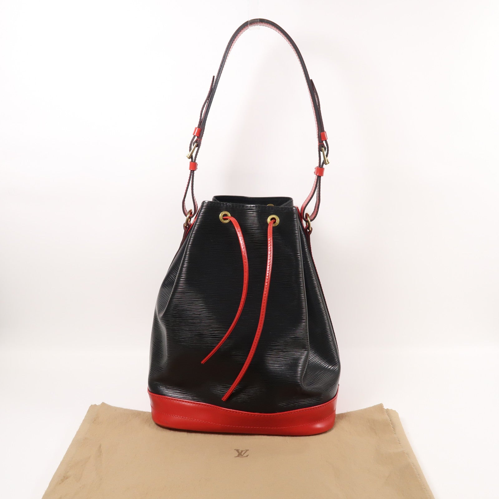 LOUIS VUITTON Epi Noe金扣肩背袋