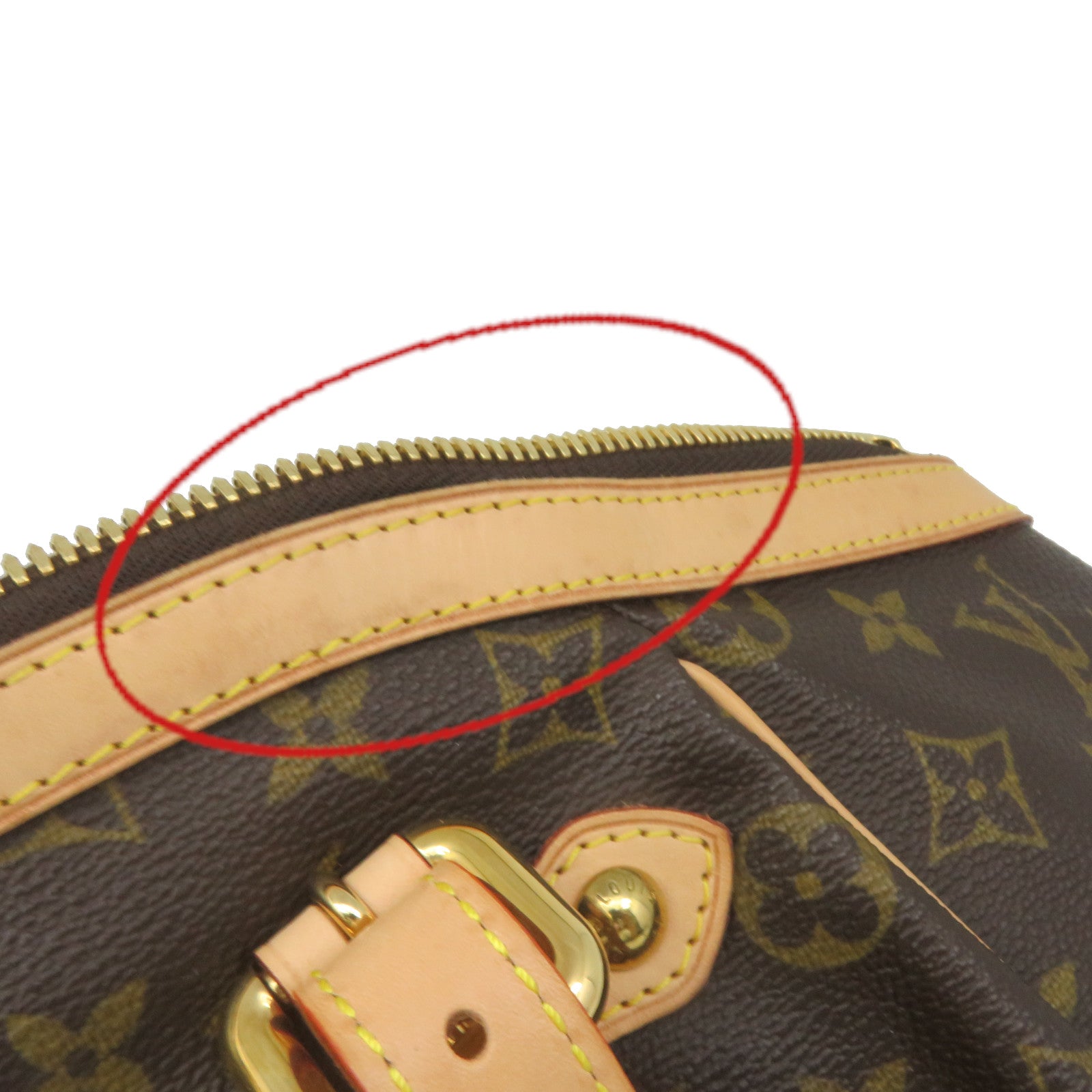 LOUIS VUITTON 【激減優惠】Monogram Tivoli GM Tote Bag手挽袋啡色