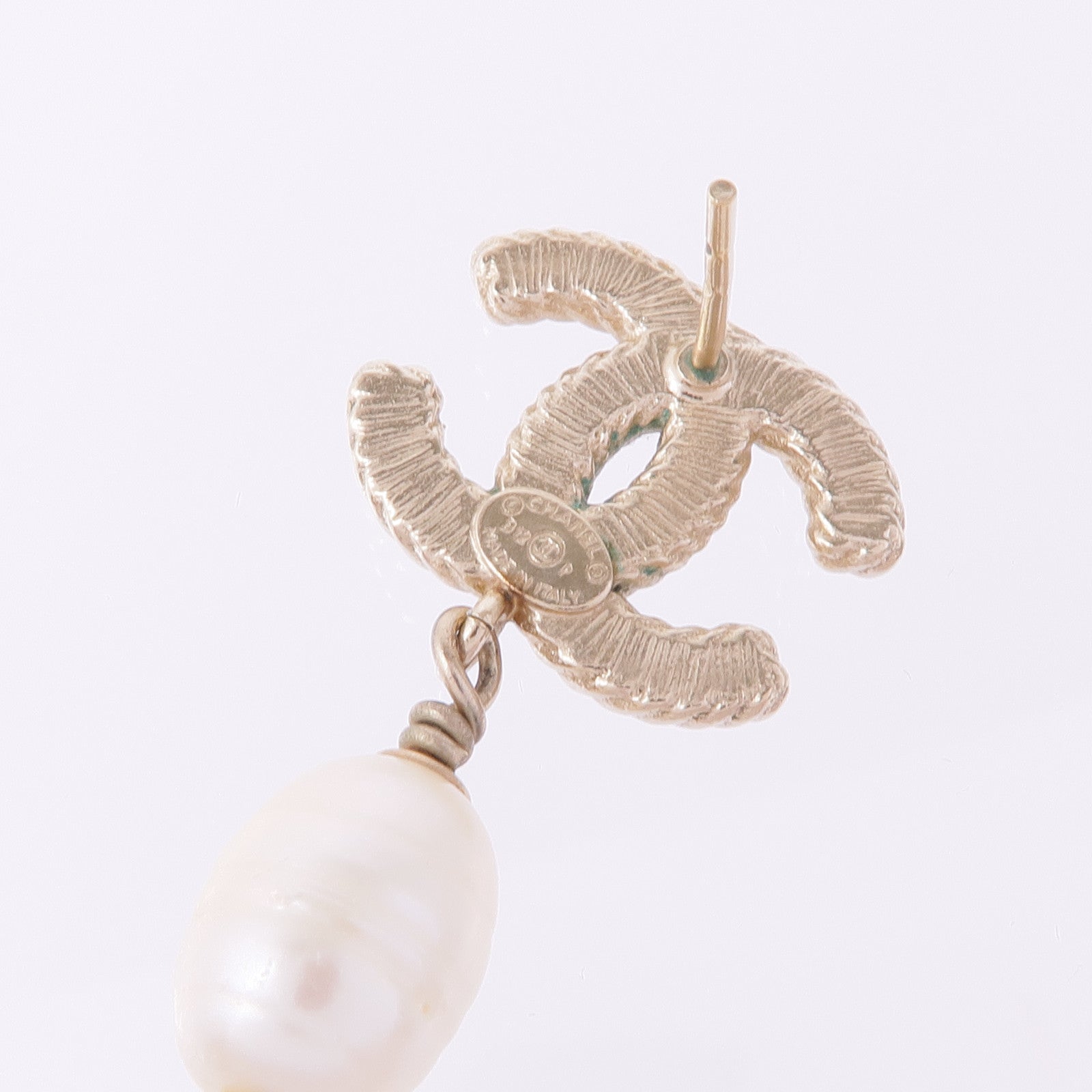 CHANEL 金屬/PVC Earrings耳環