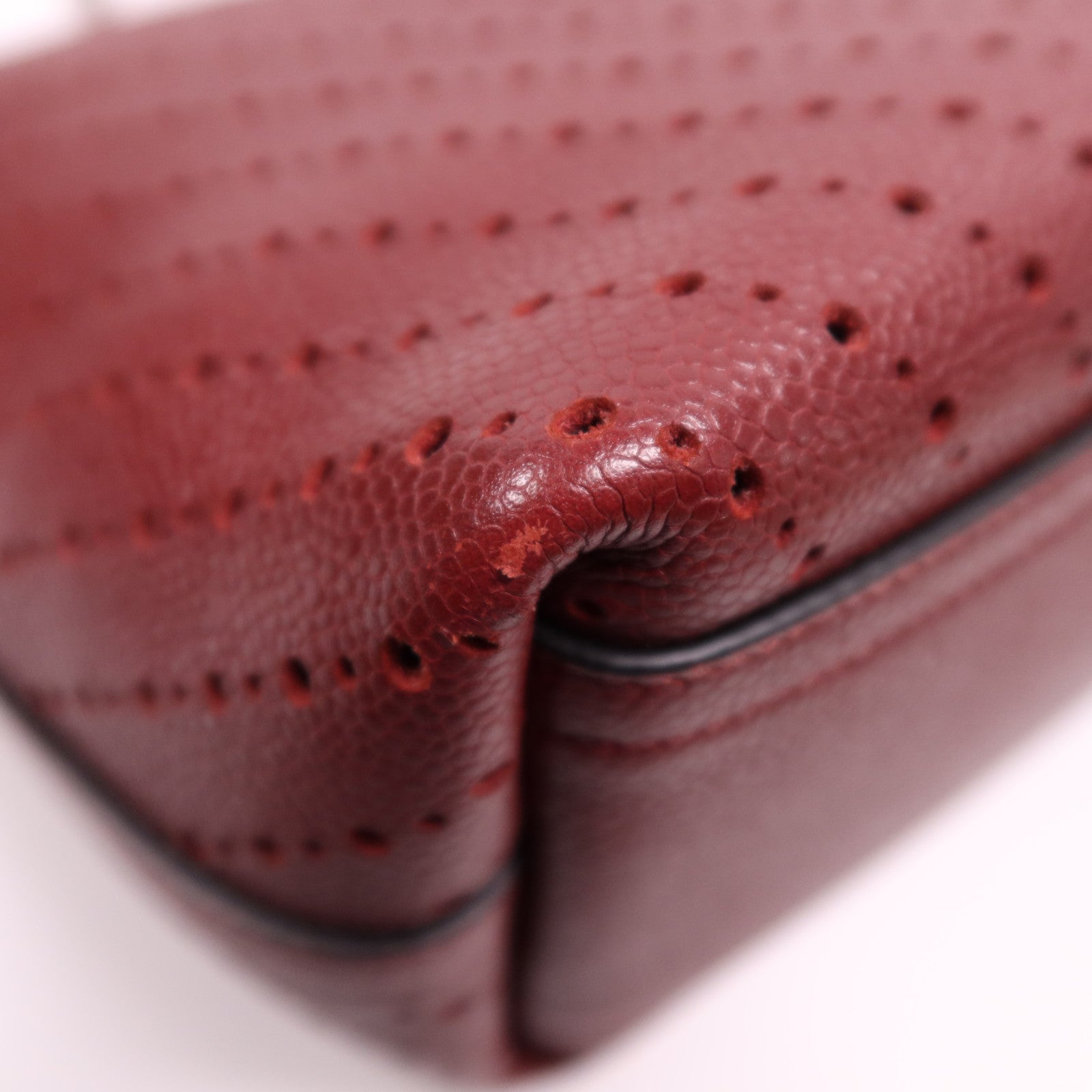 CHANEL 牛皮皮革Tote Bag銀扣鏈帶肩背袋