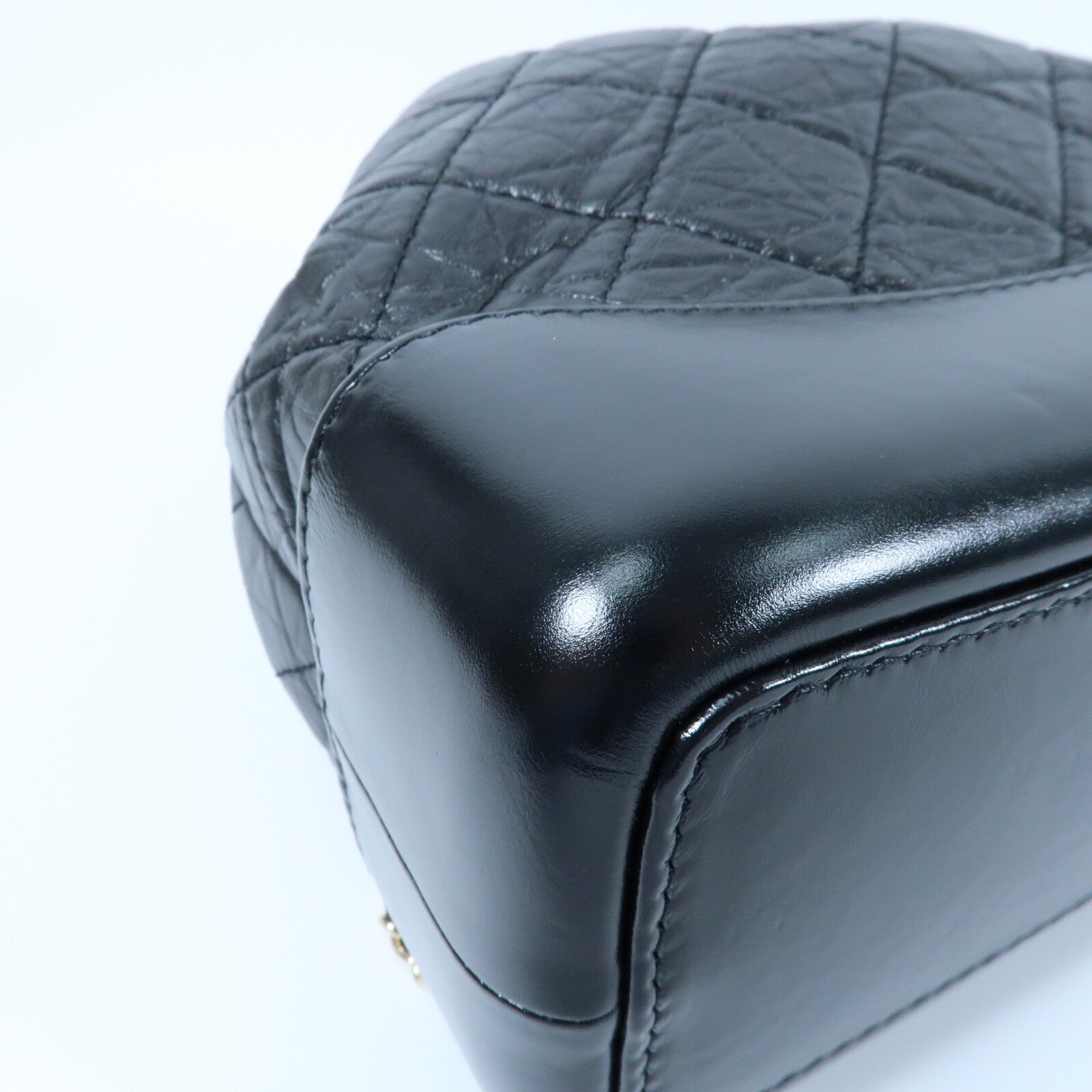 CHANEL 牛皮皮革Gabrielle Backpack鏈帶背包