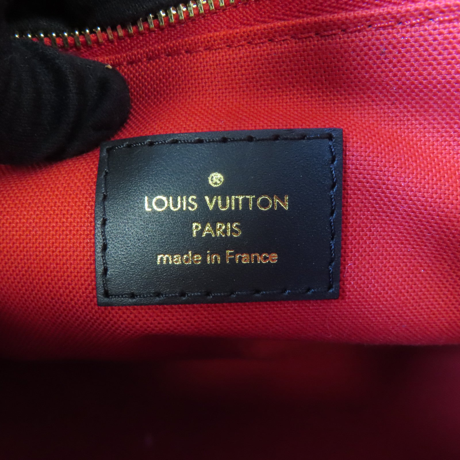 LOUIS VUITTON Monogram On The Go PM金扣手挽肩背兩用袋啡色