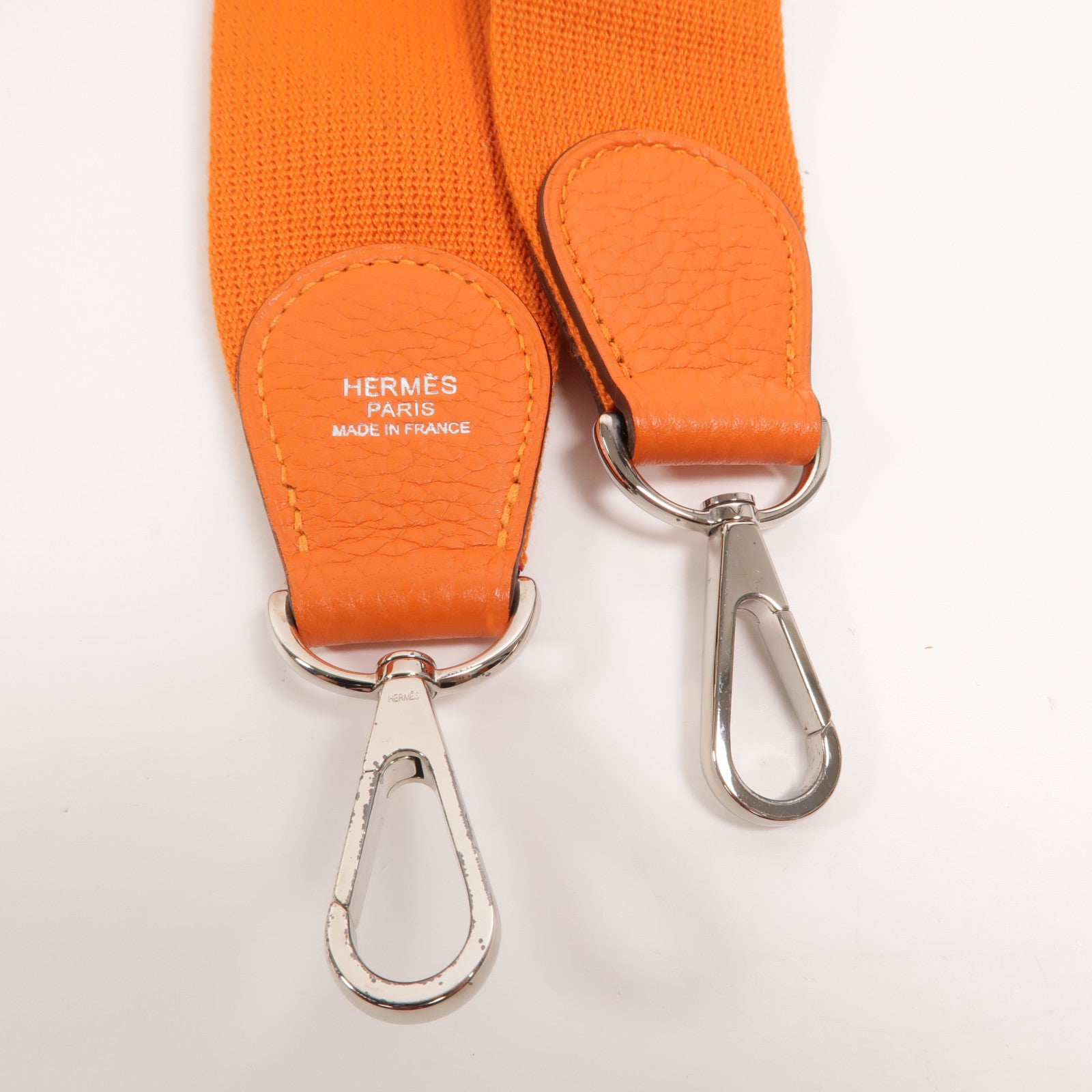HERMES Clemence皮革Evelyne PM肩背袋Feu