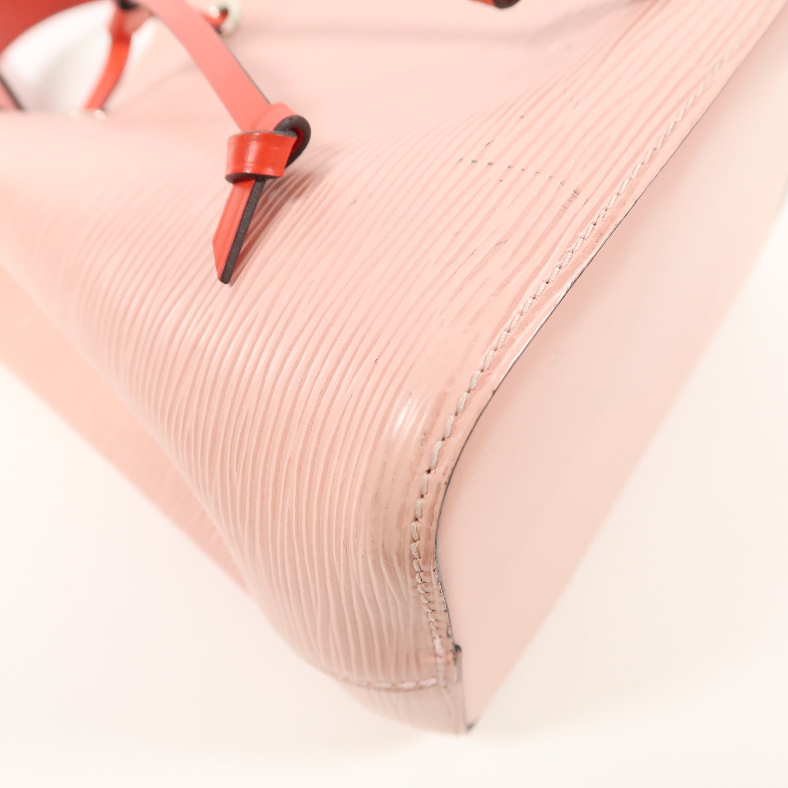 LOUIS VUITTON Epi Neo Noe BB銀扣手挽肩背兩用袋粉紅色/Rose Ballerine