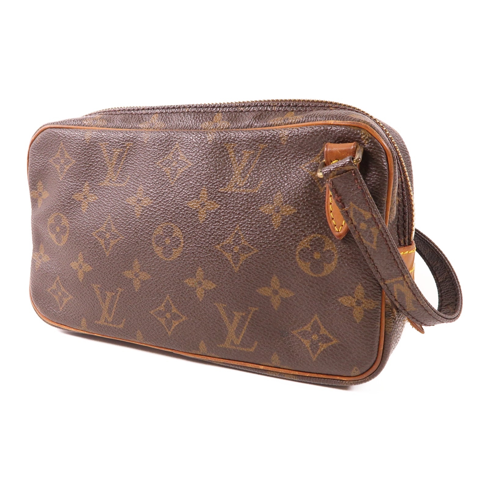LOUIS VUITTON LV GHW Marly Bandouliere Shoulder Bag M51828 Monogram Brown