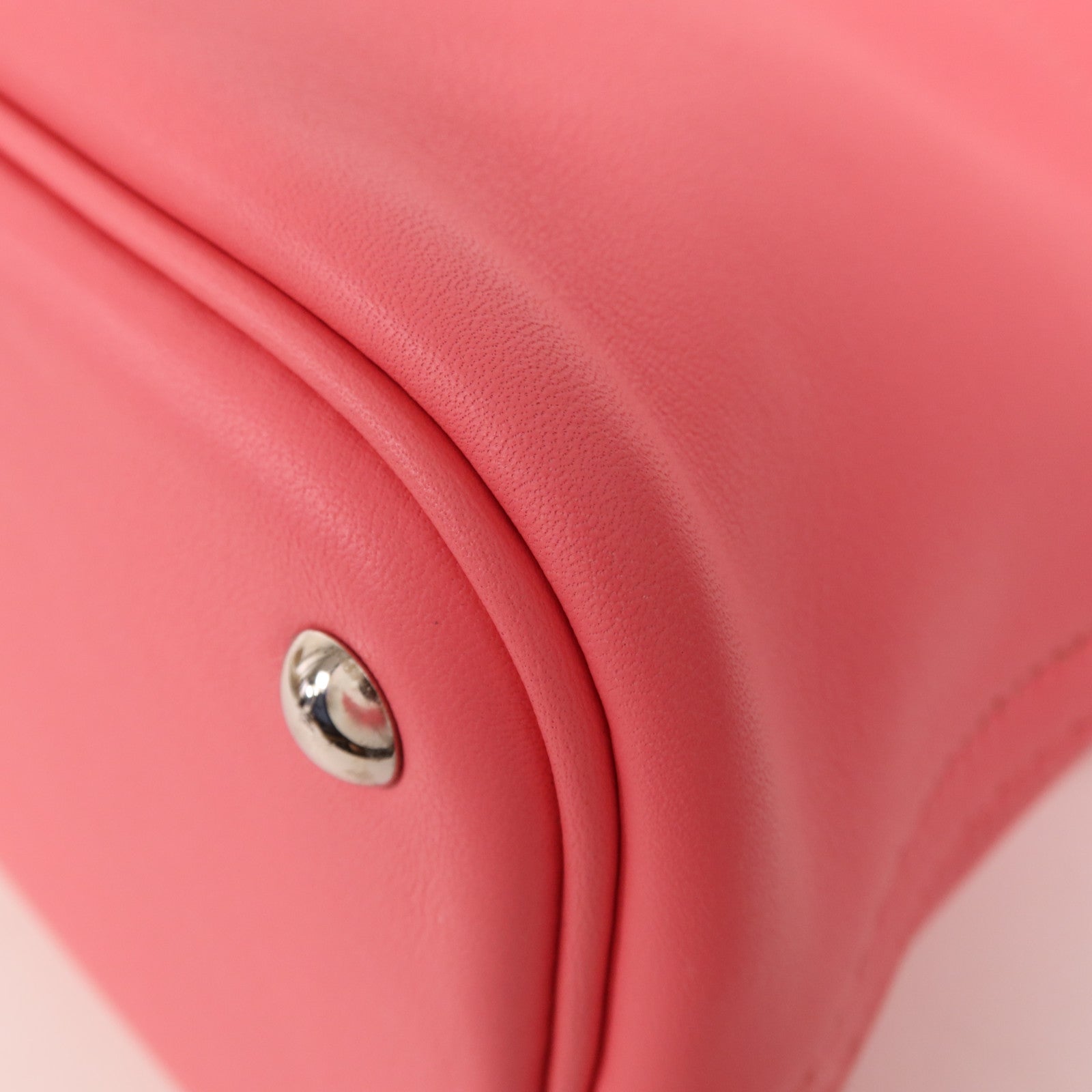 HERMES Swift皮革Bolide 27銀扣手挽肩背兩用袋Rose Azalee