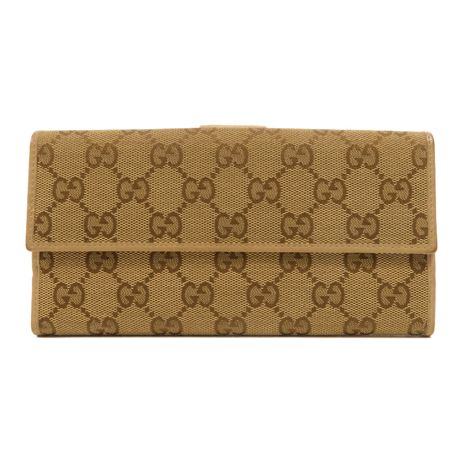 GUCCI 帆布GG Long Wallet長錢包