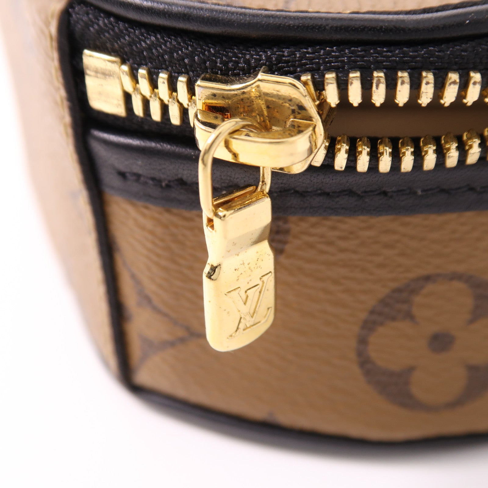 LOUIS VUITTON Monogram Reverse Mini Boite Chapeau金扣手挽肩背兩用袋