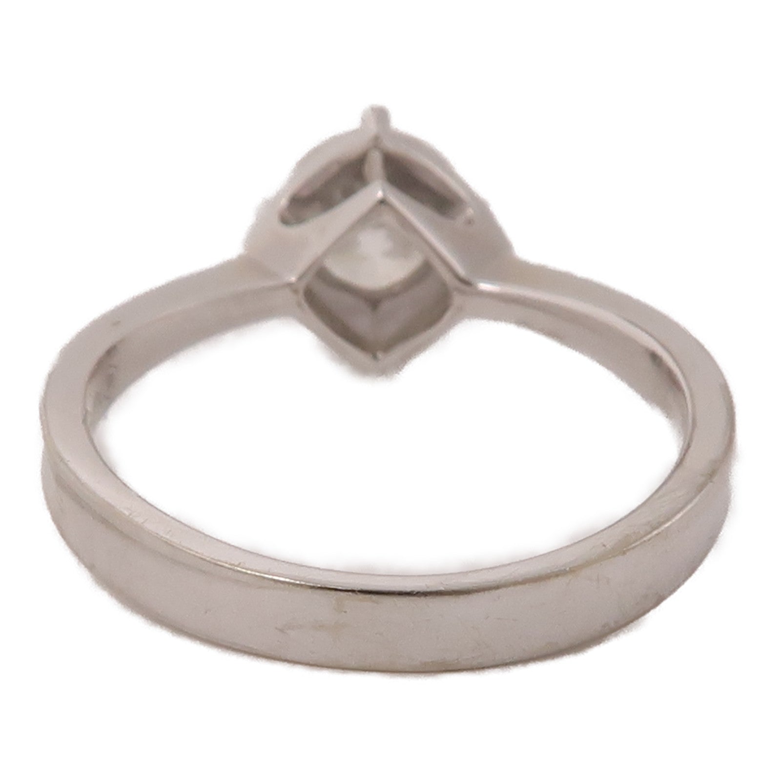 JEWELRY 【激減優惠】18K白金Diamond Ring鑽石戒指US#4.5