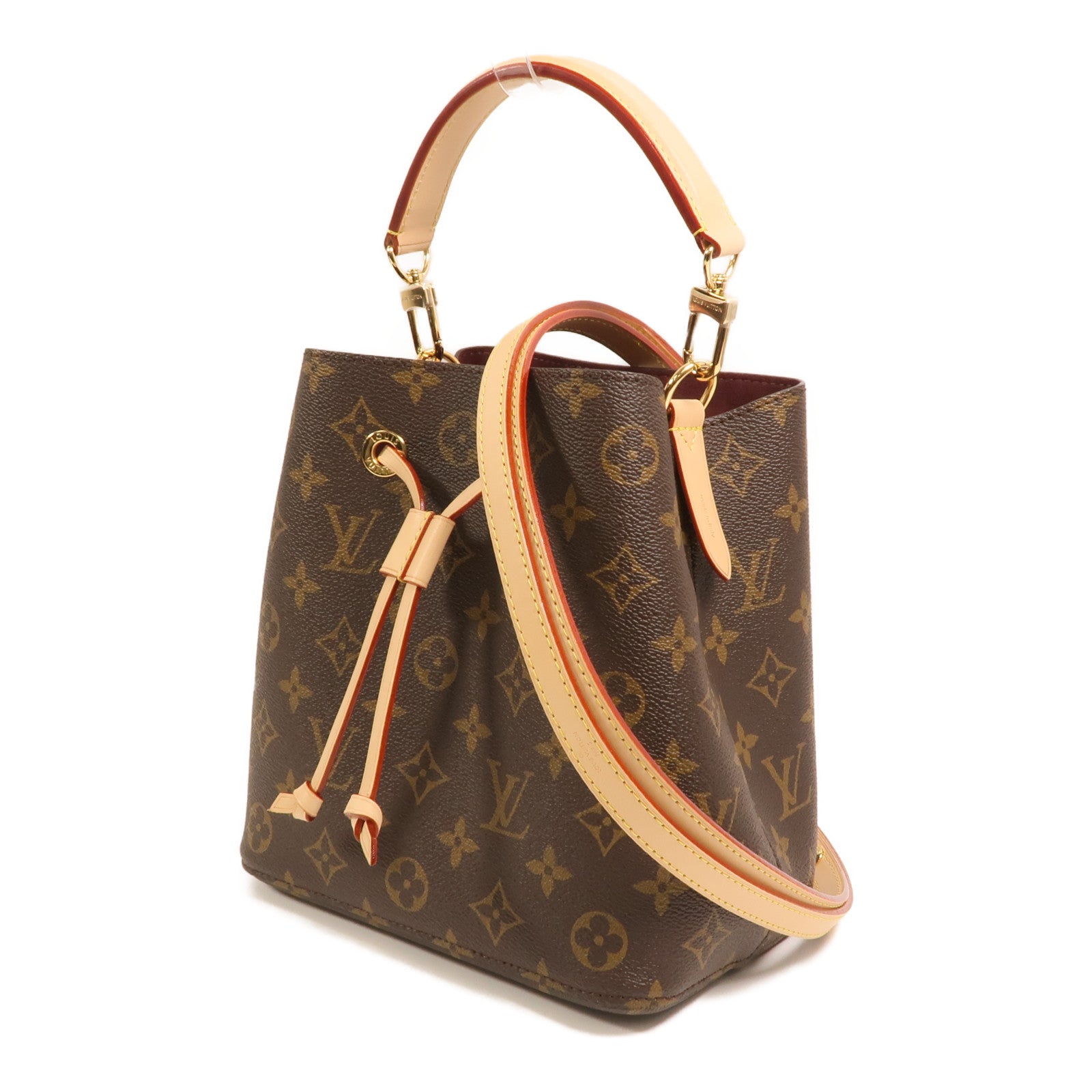 LOUIS VUITTON Monogram NeoNoe BB金扣手挽肩背兩用袋