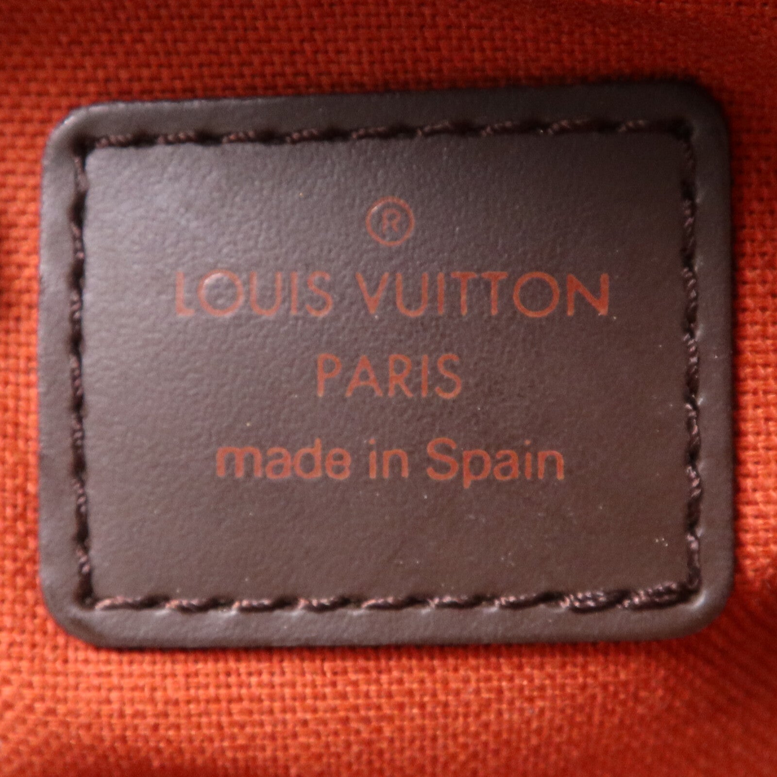 LOUIS VUITTON Damier Geronimos金扣腰包