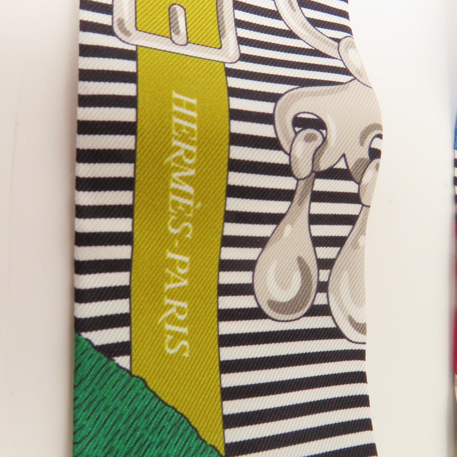HERMES 絲質Twilly絲巾