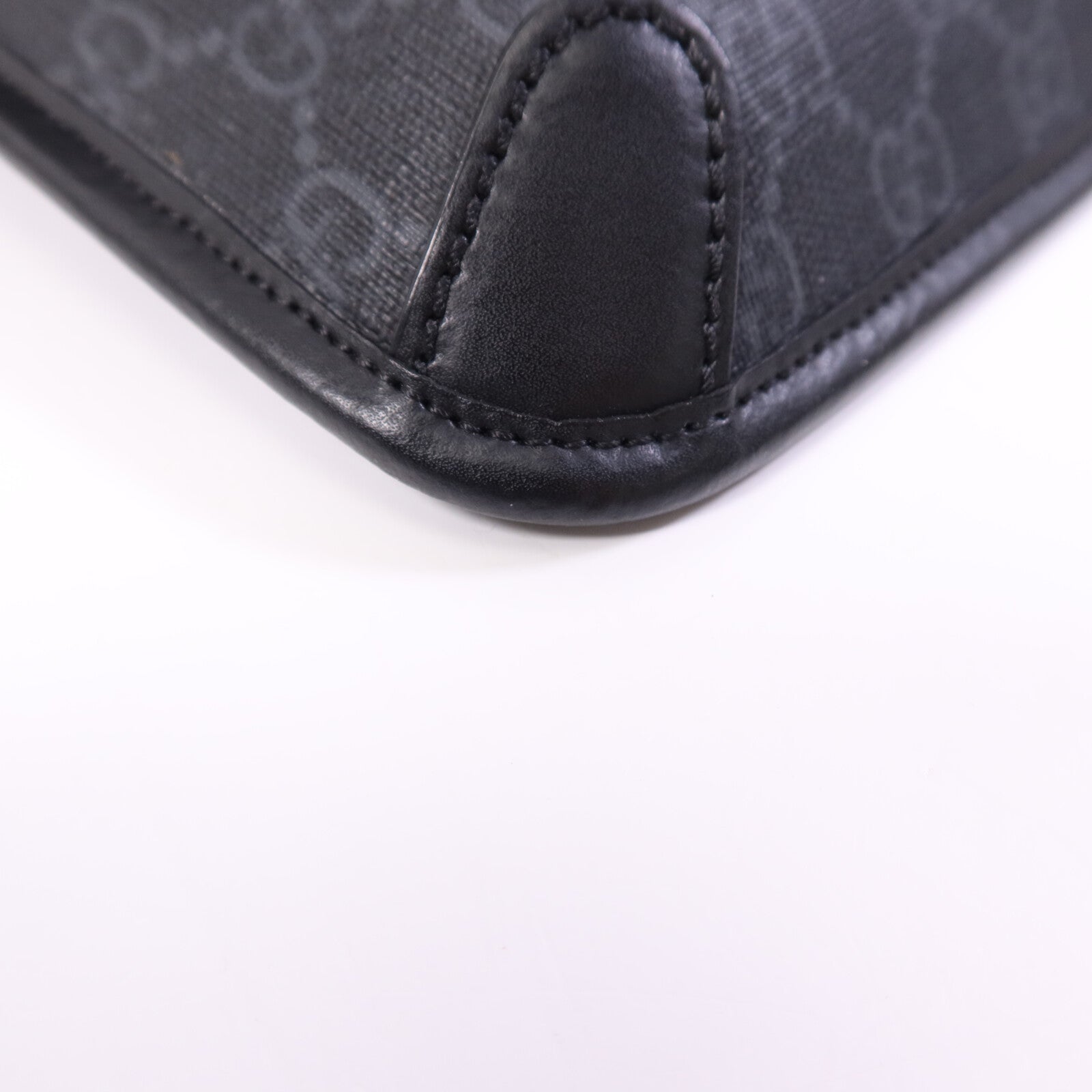 GUCCI 塗層帆布GG Supreme Waist Bag銀扣腰包