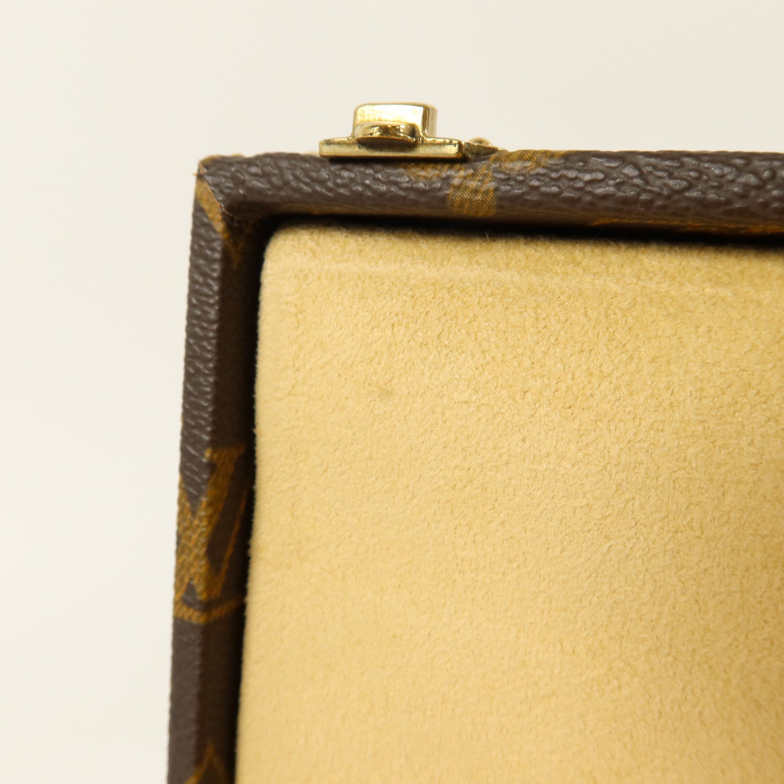 LOUIS VUITTON Monogram Panda Jewelry Box金扣手挽袋