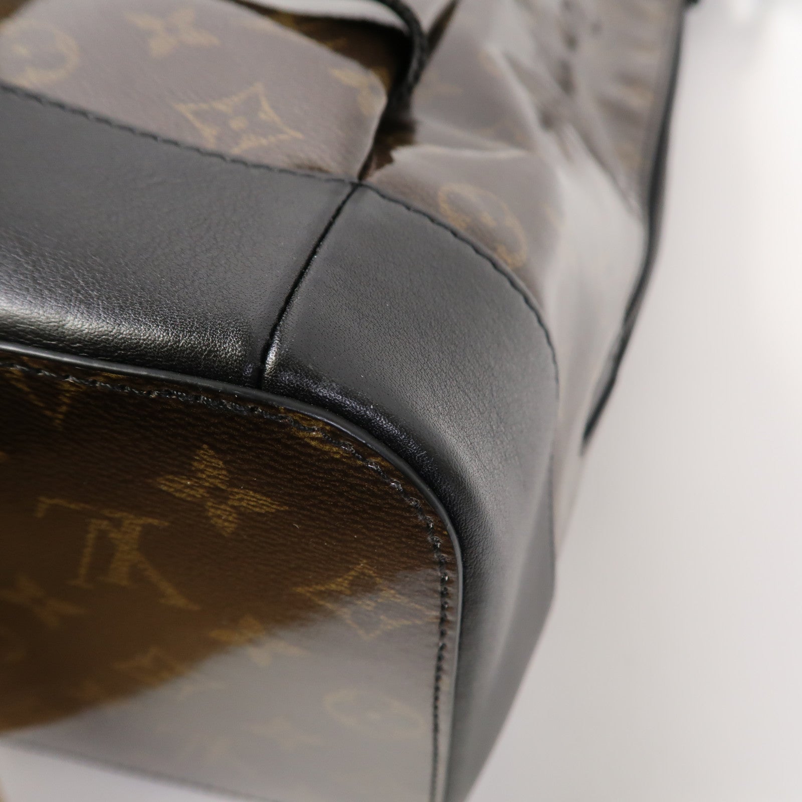 LOUIS VUITTON 【激減優惠】Monogram Glaze Zippen Tote Backpack背包背包/黑色