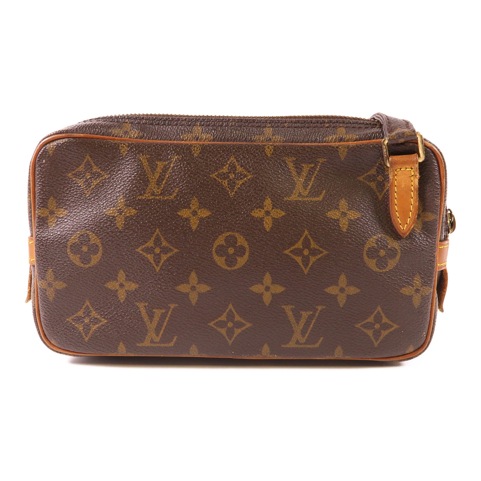 LOUIS VUITTON LV GHW Marly Bandouliere Shoulder Bag M51828 Monogram Brown