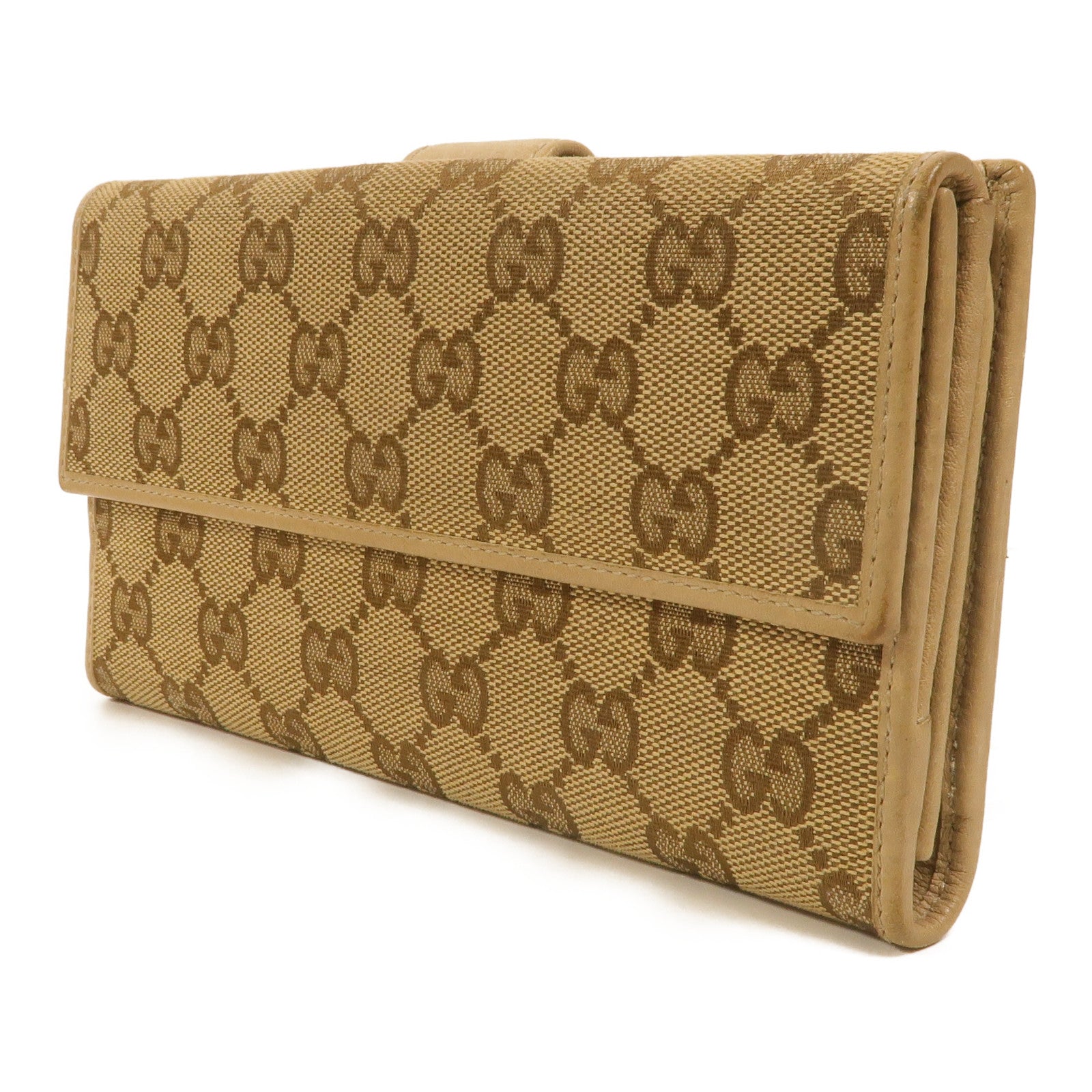 GUCCI 帆布GG Long Wallet長錢包