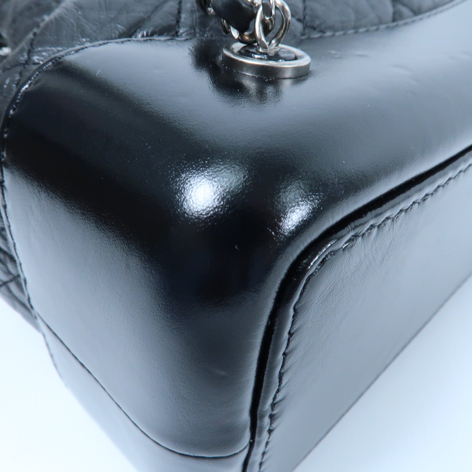 CHANEL 牛皮皮革Gabrielle Backpack鏈帶背包