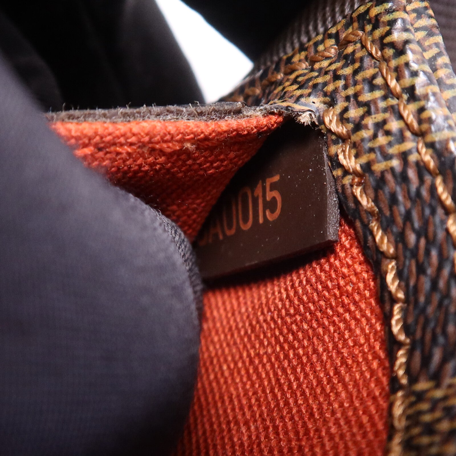 LOUIS VUITTON Damier Geronimos金扣腰包