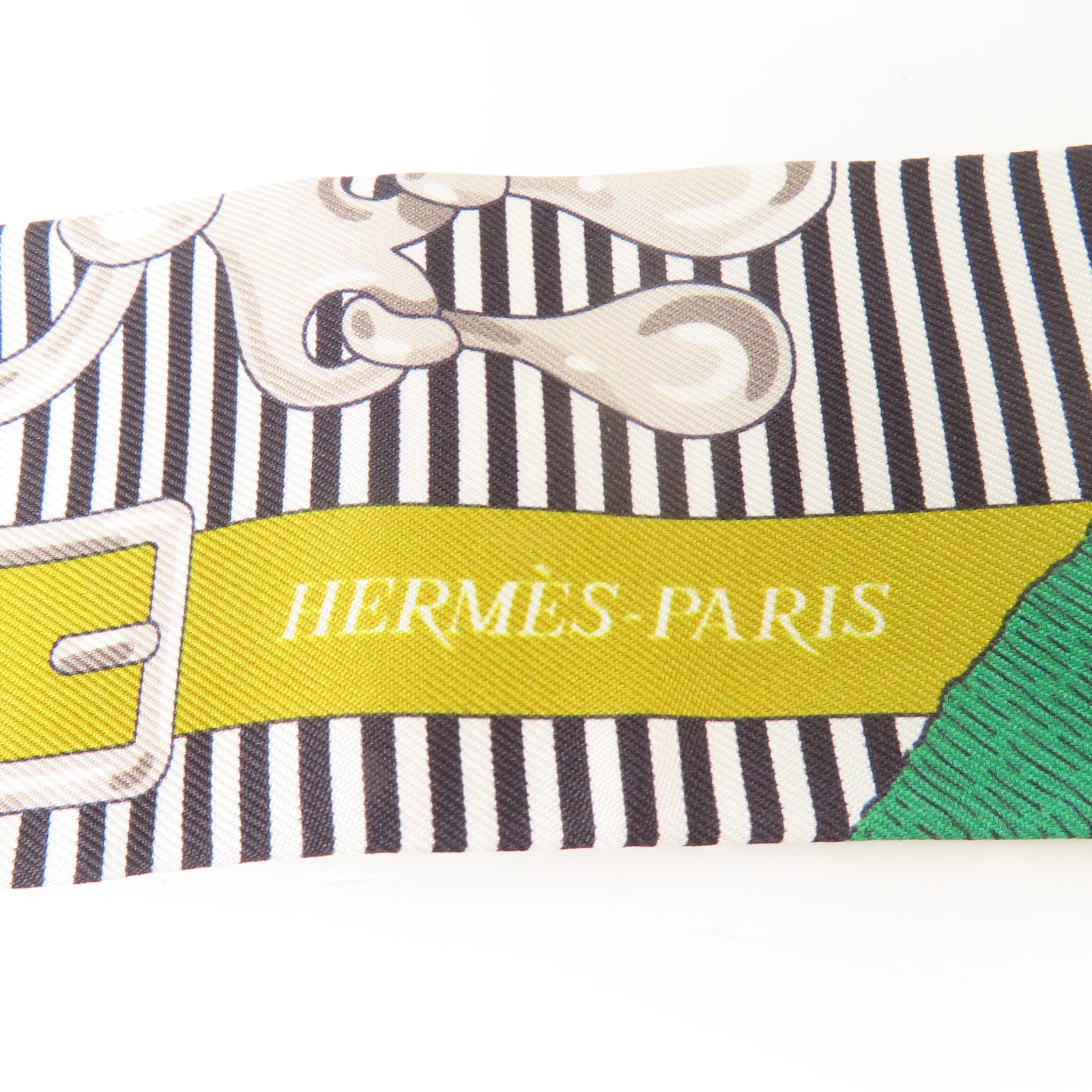 HERMES 絲質Twilly絲巾