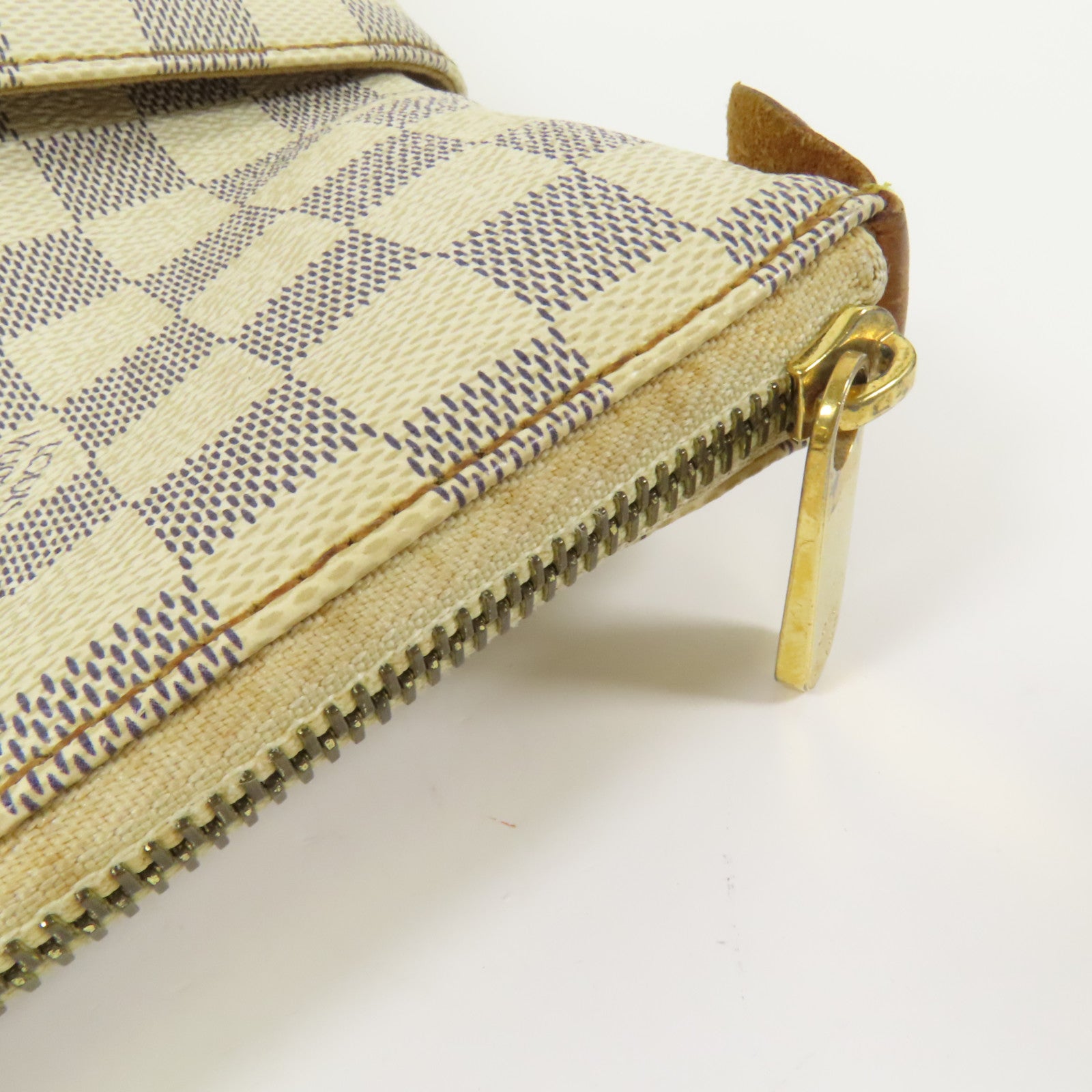 LOUIS VUITTON Damier Azur Totally GM金扣肩背袋