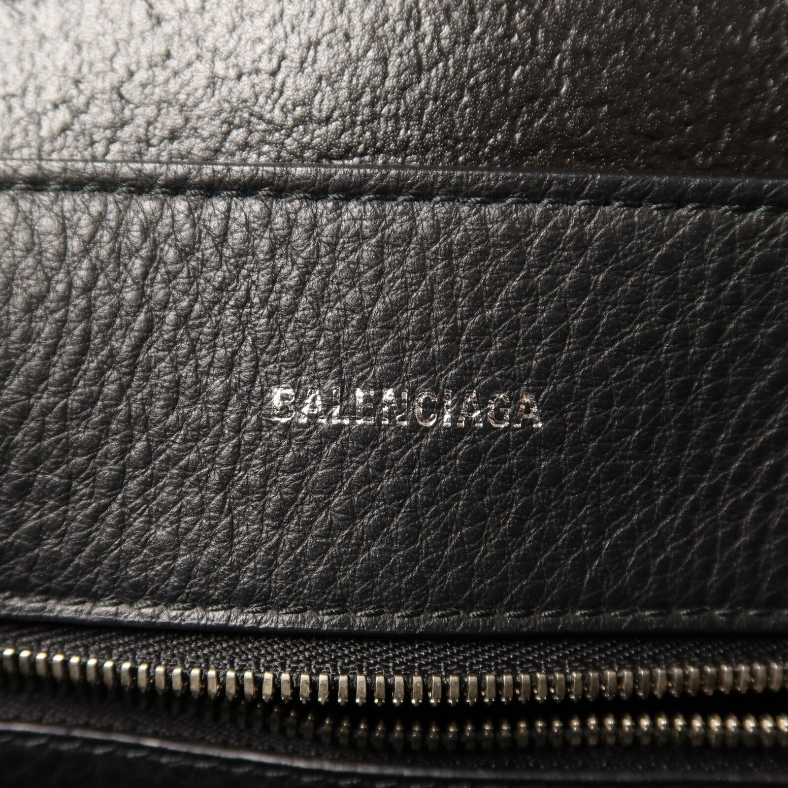 BALENCIAGA 牛皮皮革Everyday Tote Bag銀扣手挽袋