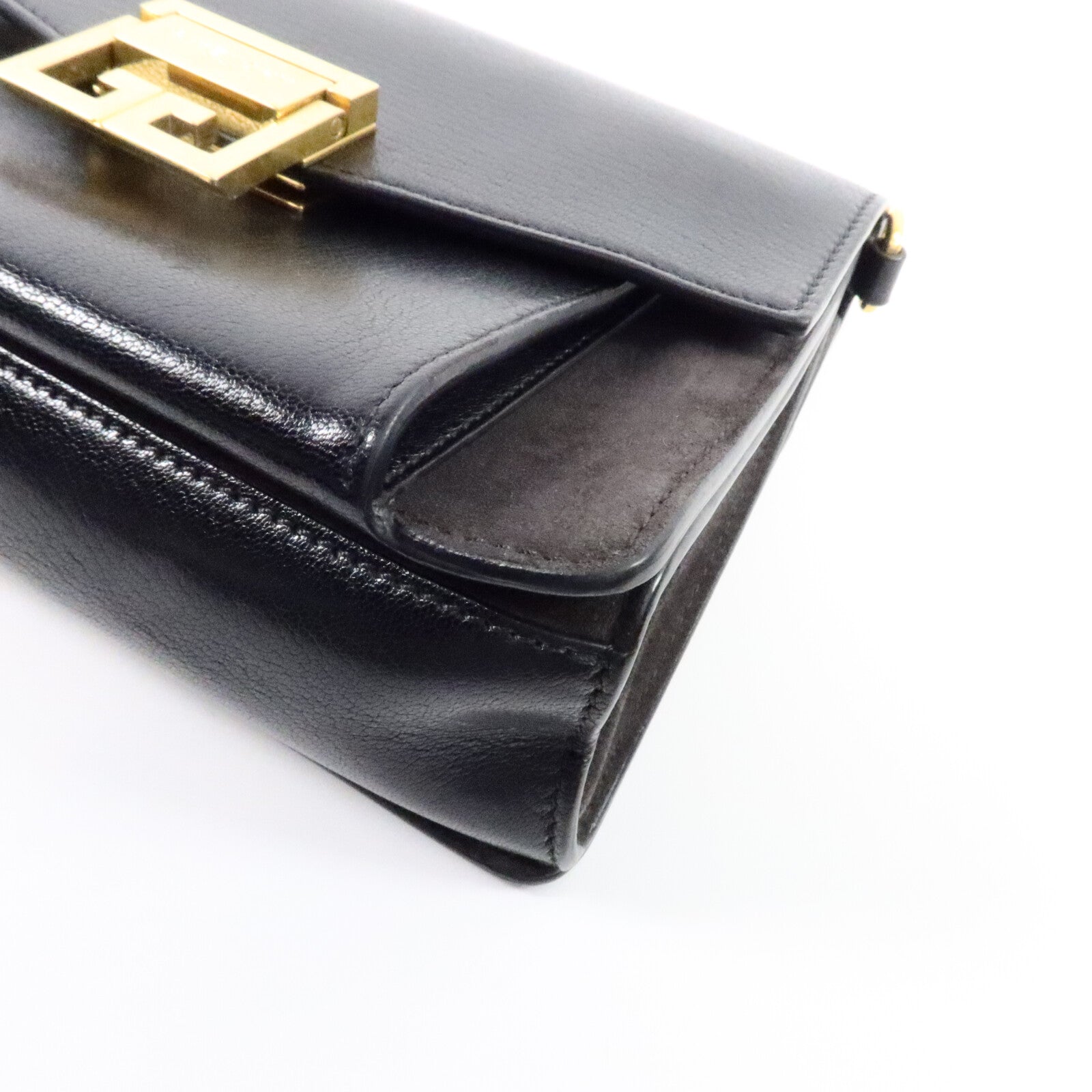 GIVENCHY 山羊皮皮革Chain Shoulder Bag鏈帶肩背袋