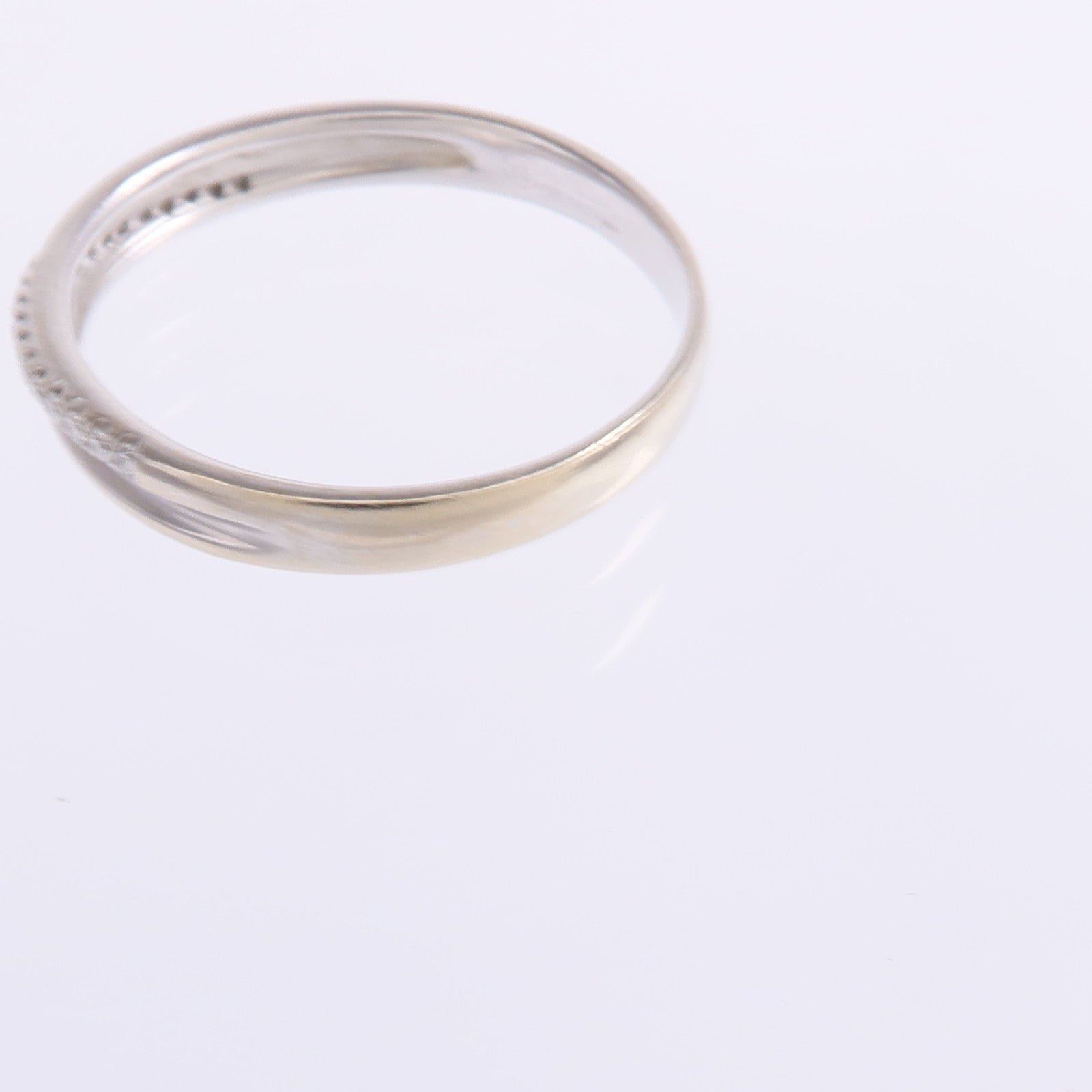 JEWELRY 【激減優惠】18K白金Diamond Ring鑽石戒指US#10.25