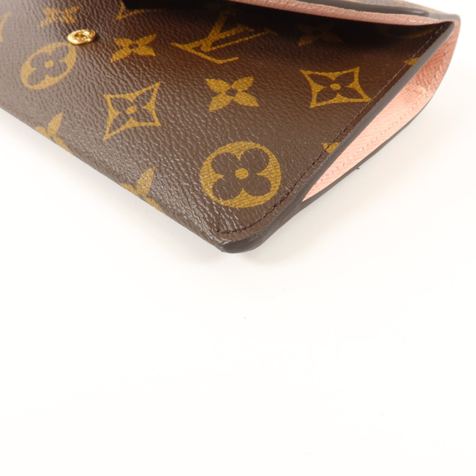 LOUIS VUITTON Monogram Portefeuille Jeanne金扣長錢包