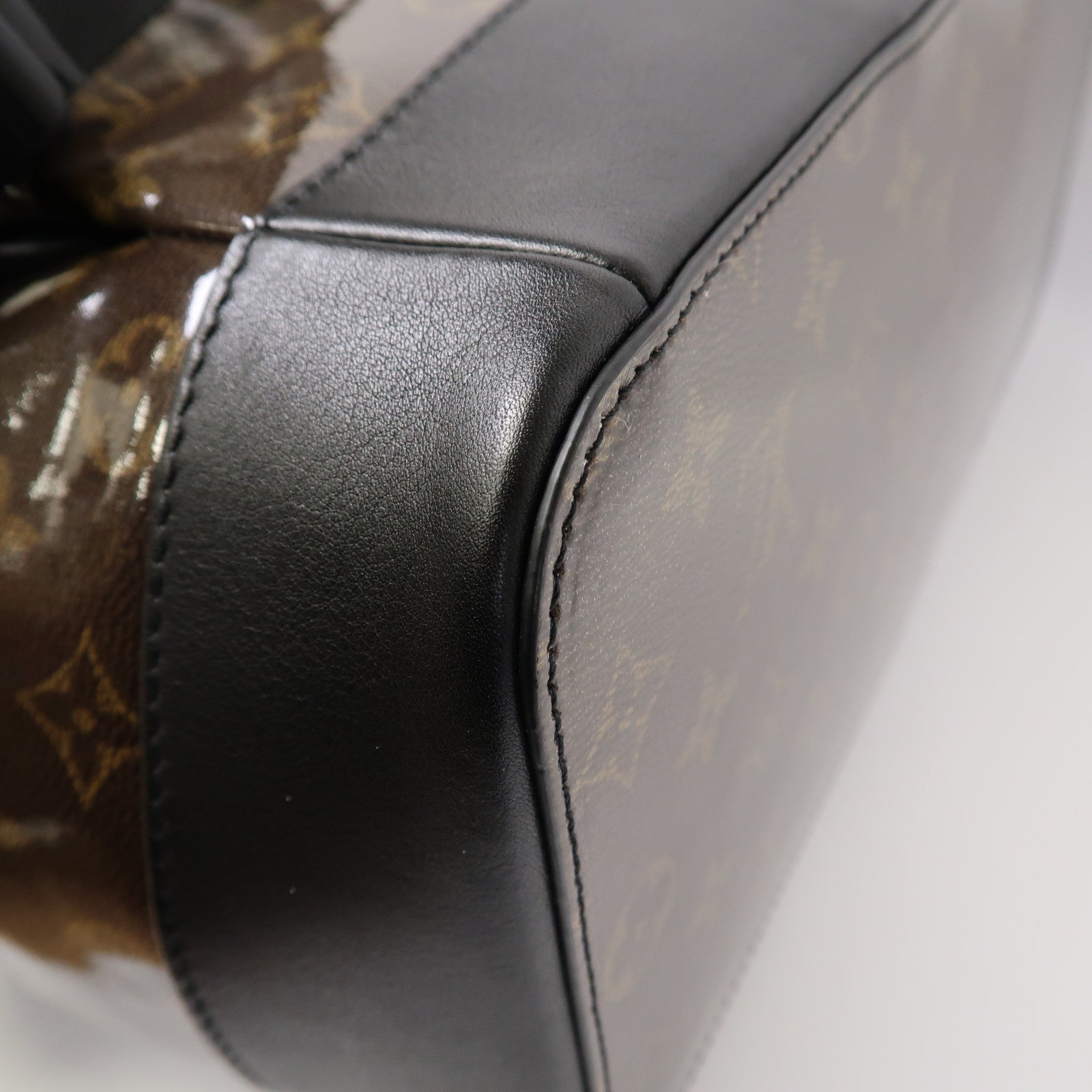 LOUIS VUITTON 【激減優惠】Monogram Glaze Zippen Tote Backpack背包背包/黑色