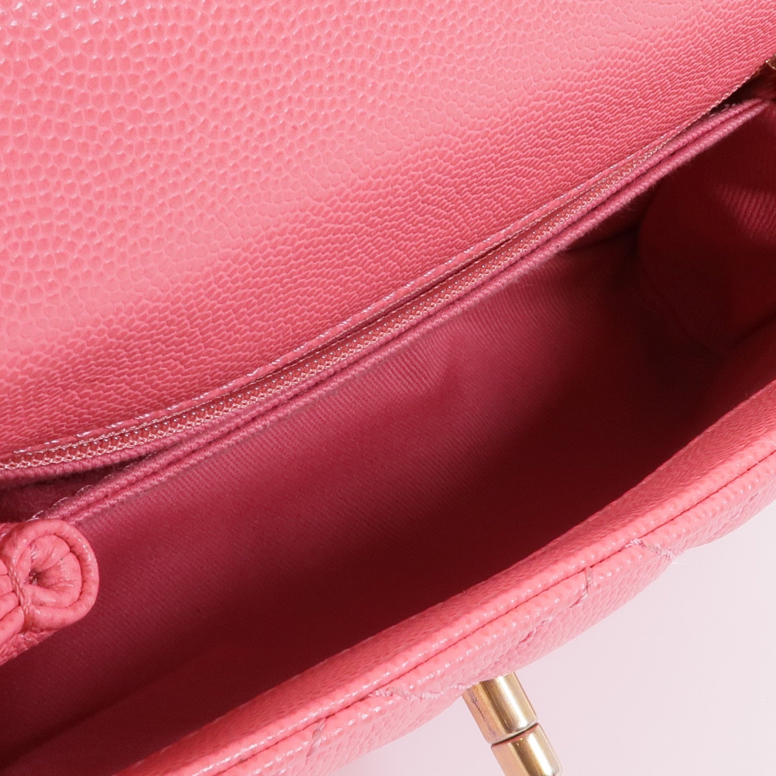 CHANEL 蜥蜴皮革/牛皮皮革Coco Handle Small金扣手挽肩背兩用袋