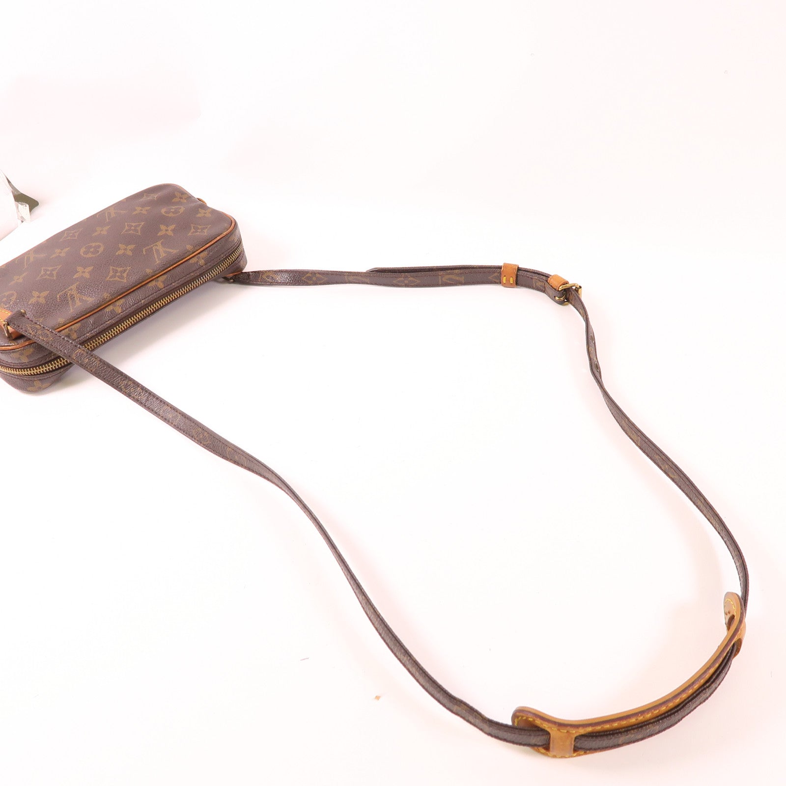 LOUIS VUITTON LV GHW Marly Bandouliere Shoulder Bag M51828 Monogram Brown