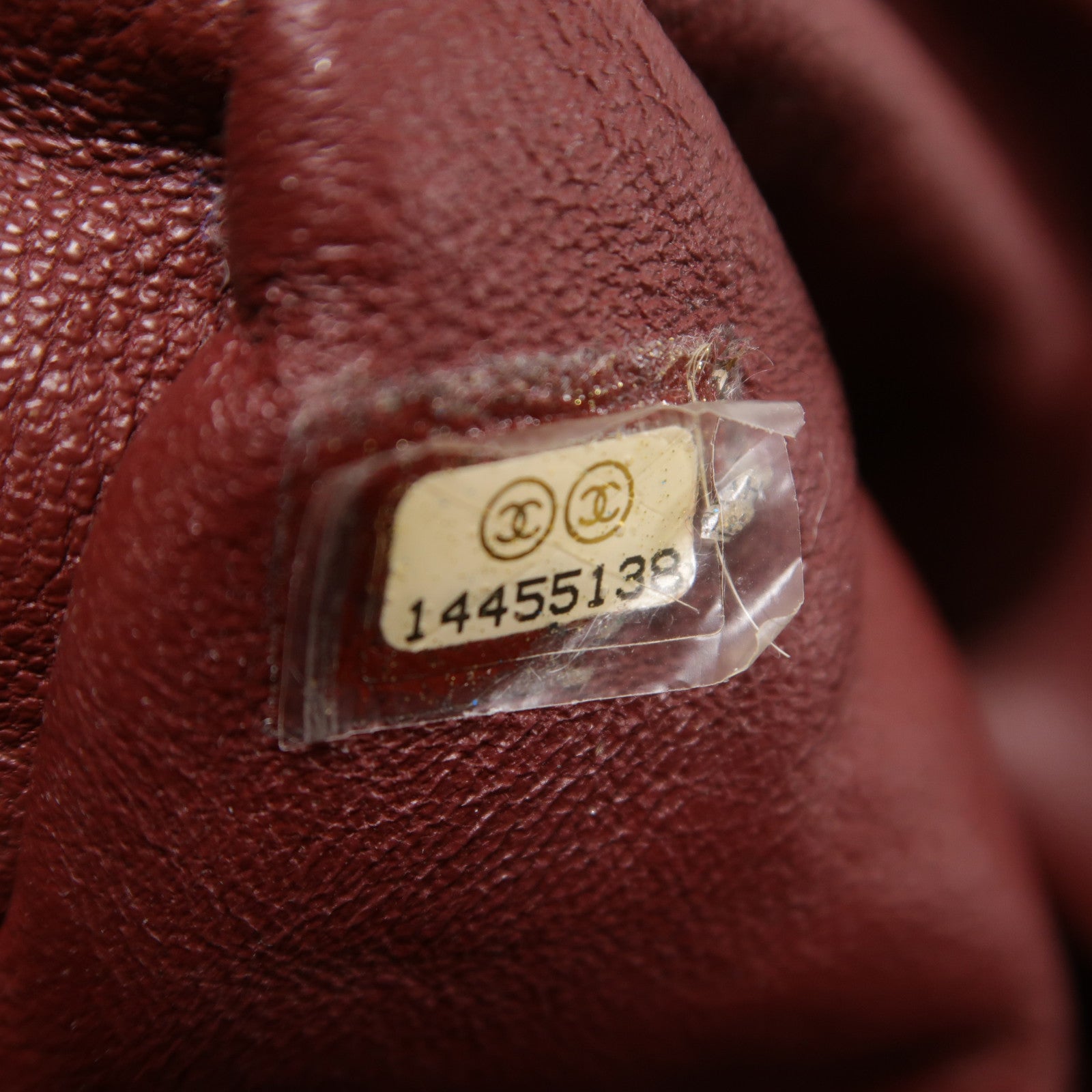 CHANEL CC SHW CoCo CoCoon Hand Bag Calfskin Leather Blue
