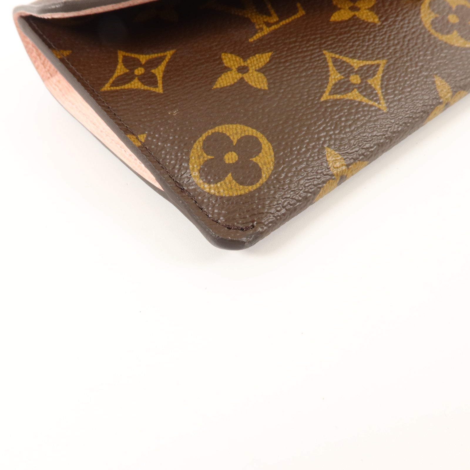 LOUIS VUITTON Monogram Portefeuille Jeanne金扣長錢包