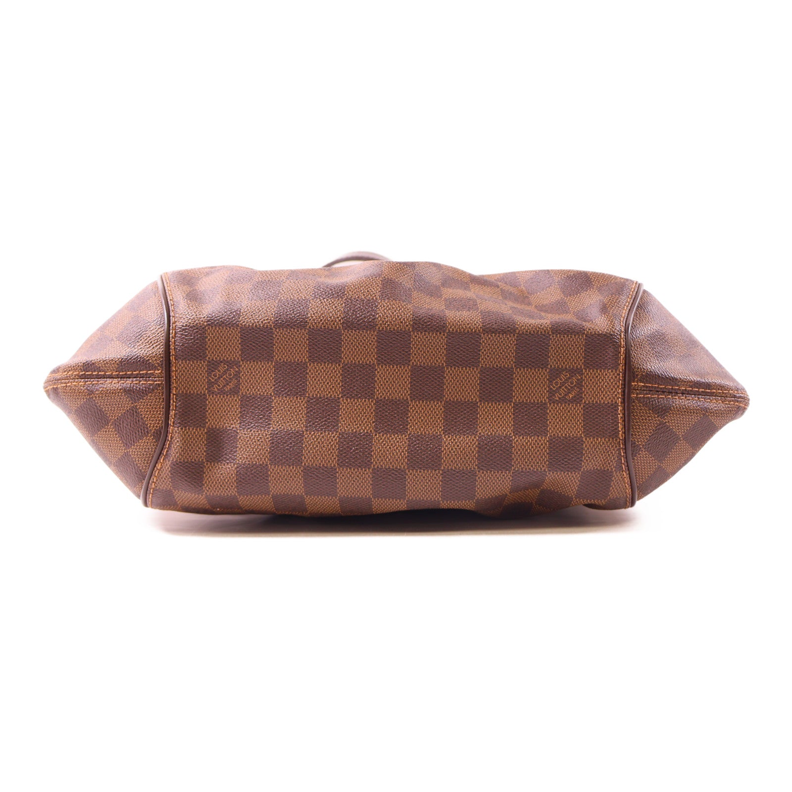 LOUIS VUITTON 【激減優惠】Damier Sistina PM金扣手挽袋棕色