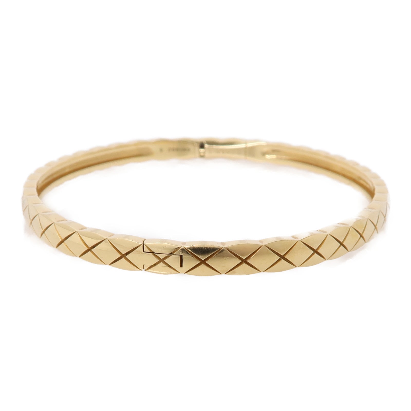CHANEL 18K黃金Coco Crush Bangle手鐲