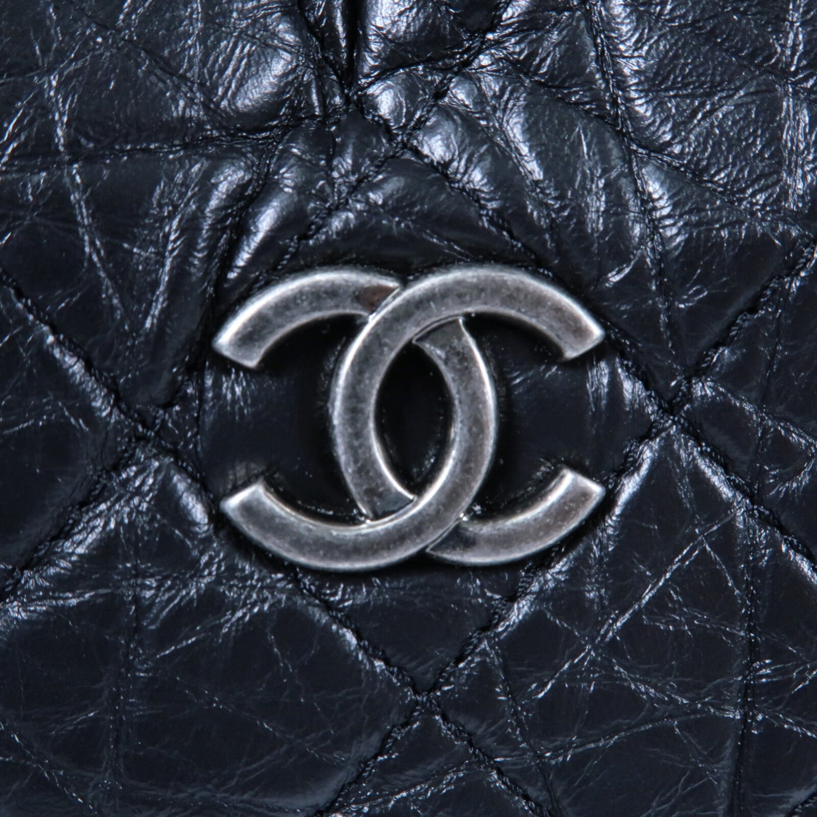 CHANEL 牛皮皮革Gabrielle Backpack鏈帶背包