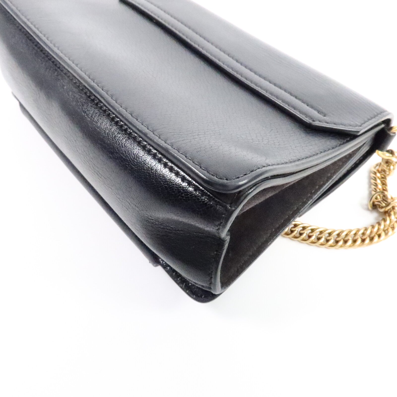 GIVENCHY 山羊皮皮革Chain Shoulder Bag鏈帶肩背袋
